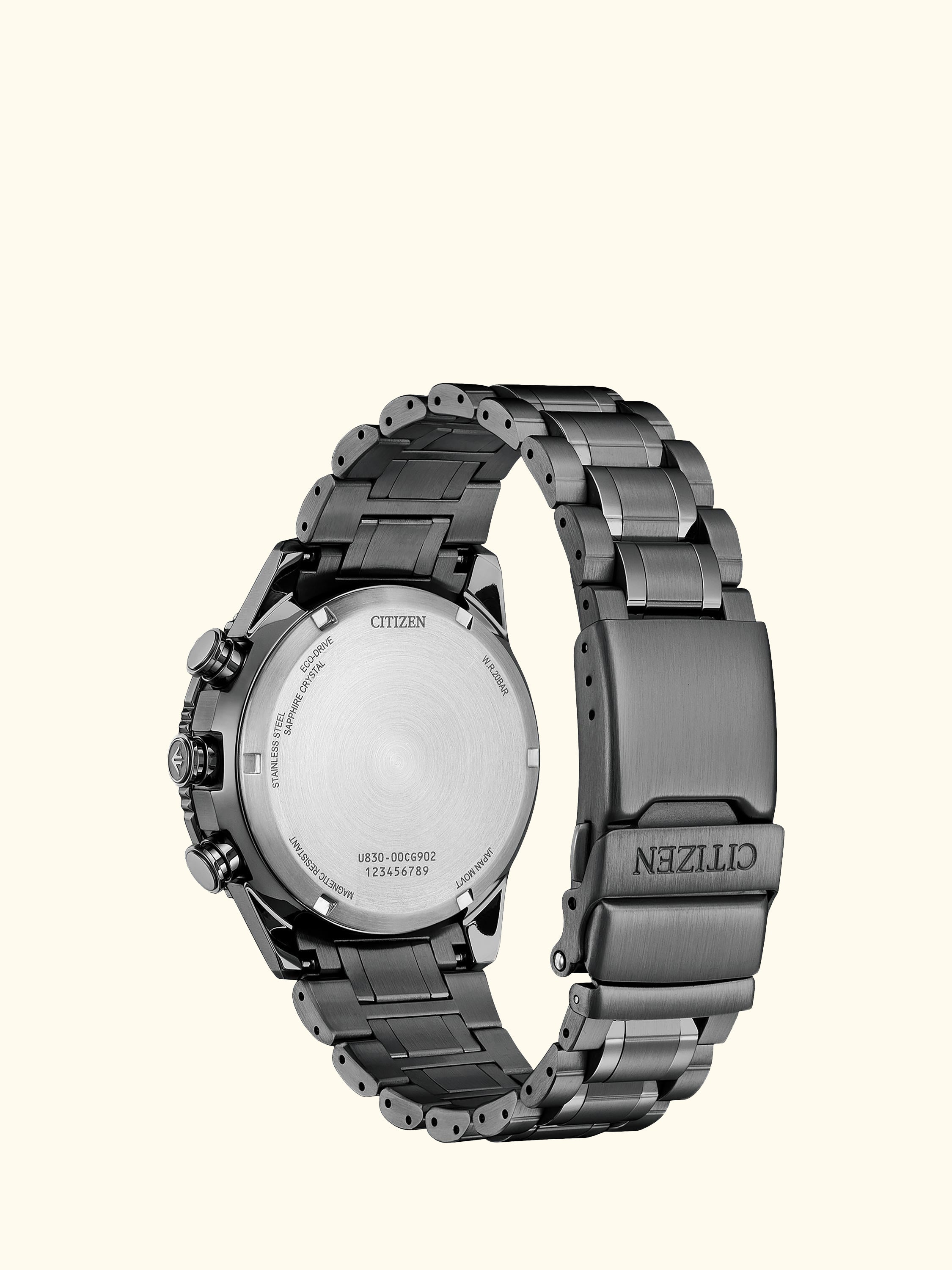 JV2005 Men's Promaster Skyhawk Chronograph Bracelet Strap Watch, Black