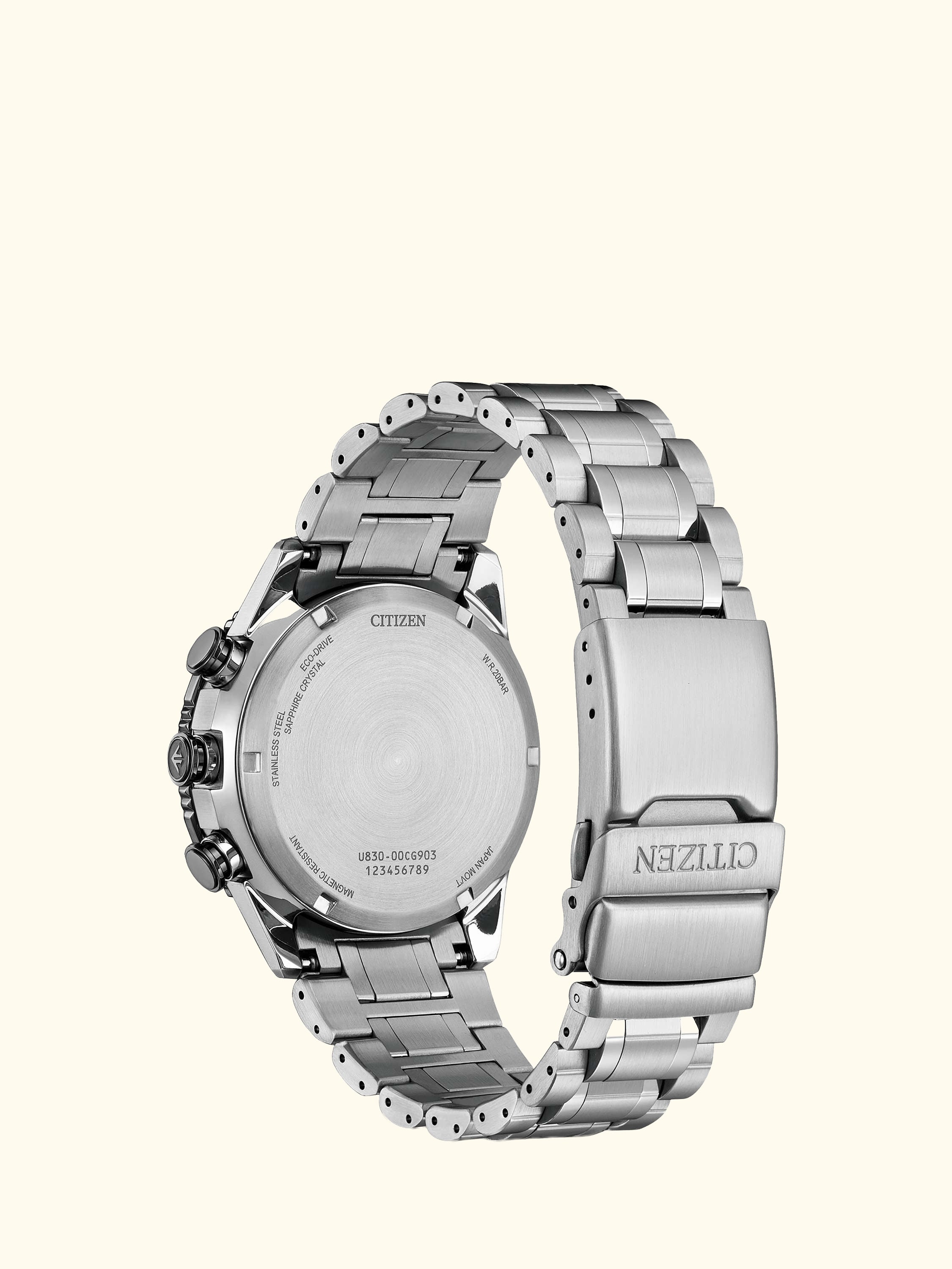 JV2006 Men's Promaster Skyhawk Chronograph Bracelet Strap Watch, Black