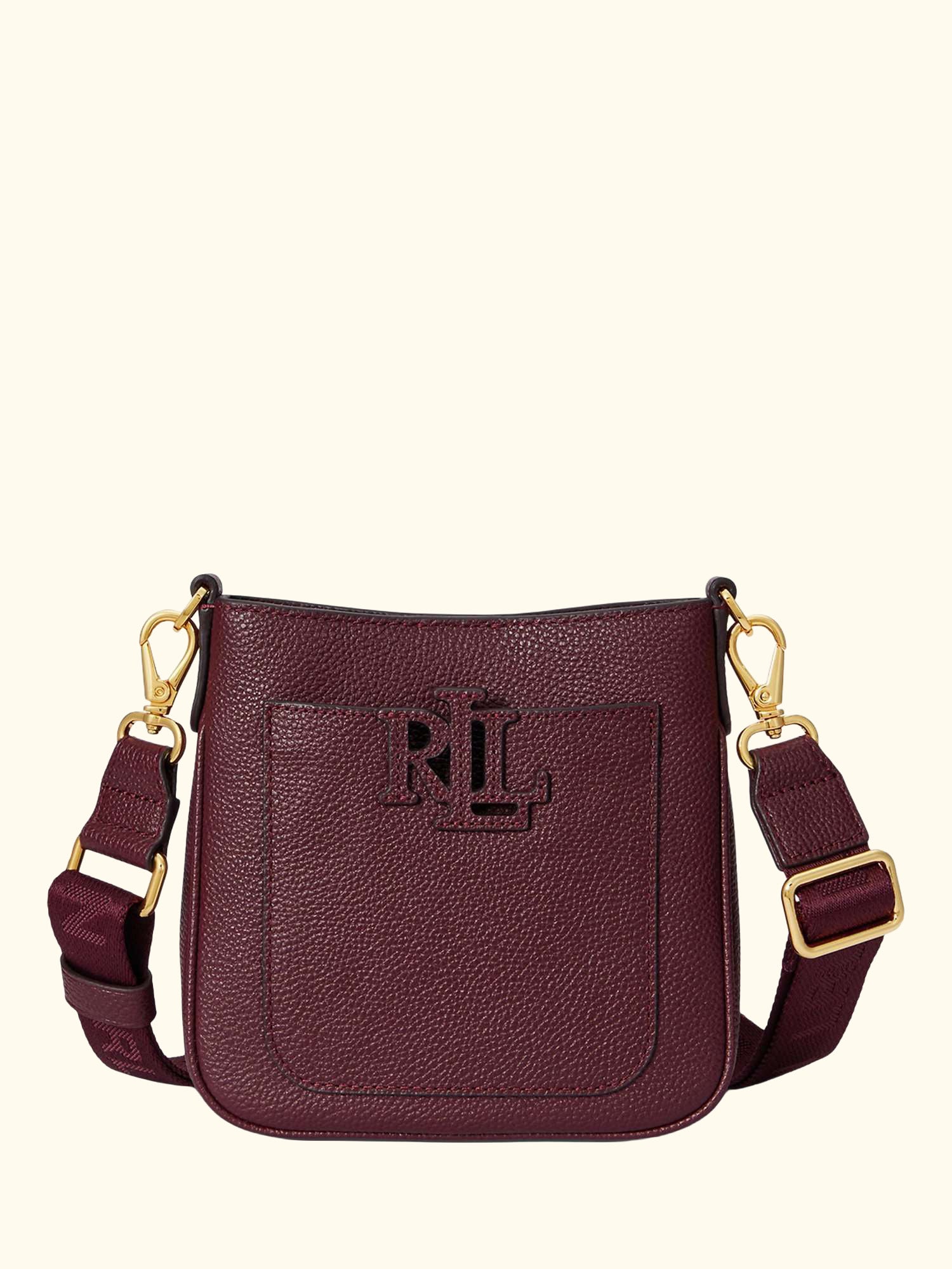 Lauren Ralph Lauren Leather Small Cameryn Crossbody Bag