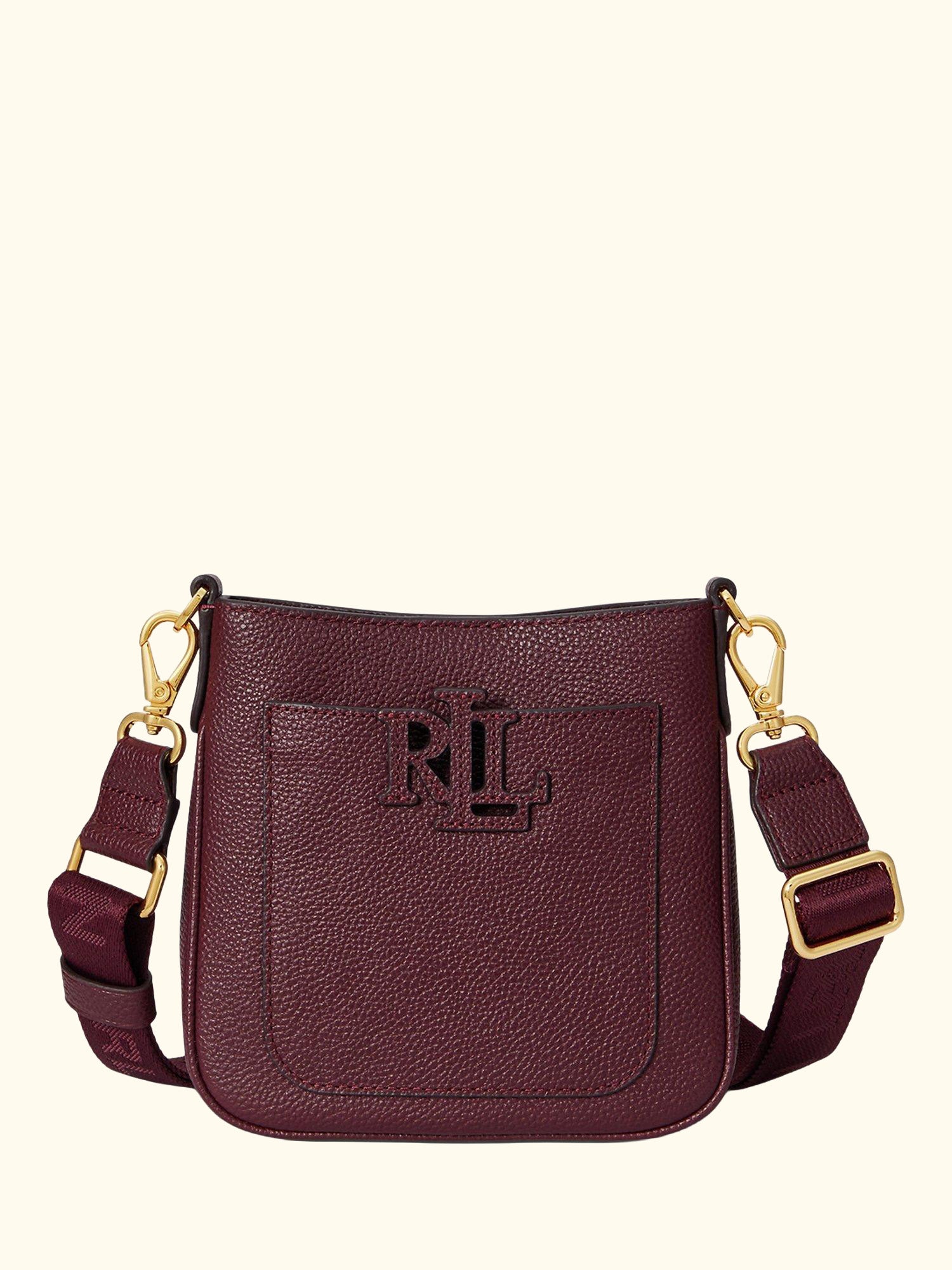 Lauren Ralph Lauren Leather Small Cameryn Crossbody Bag