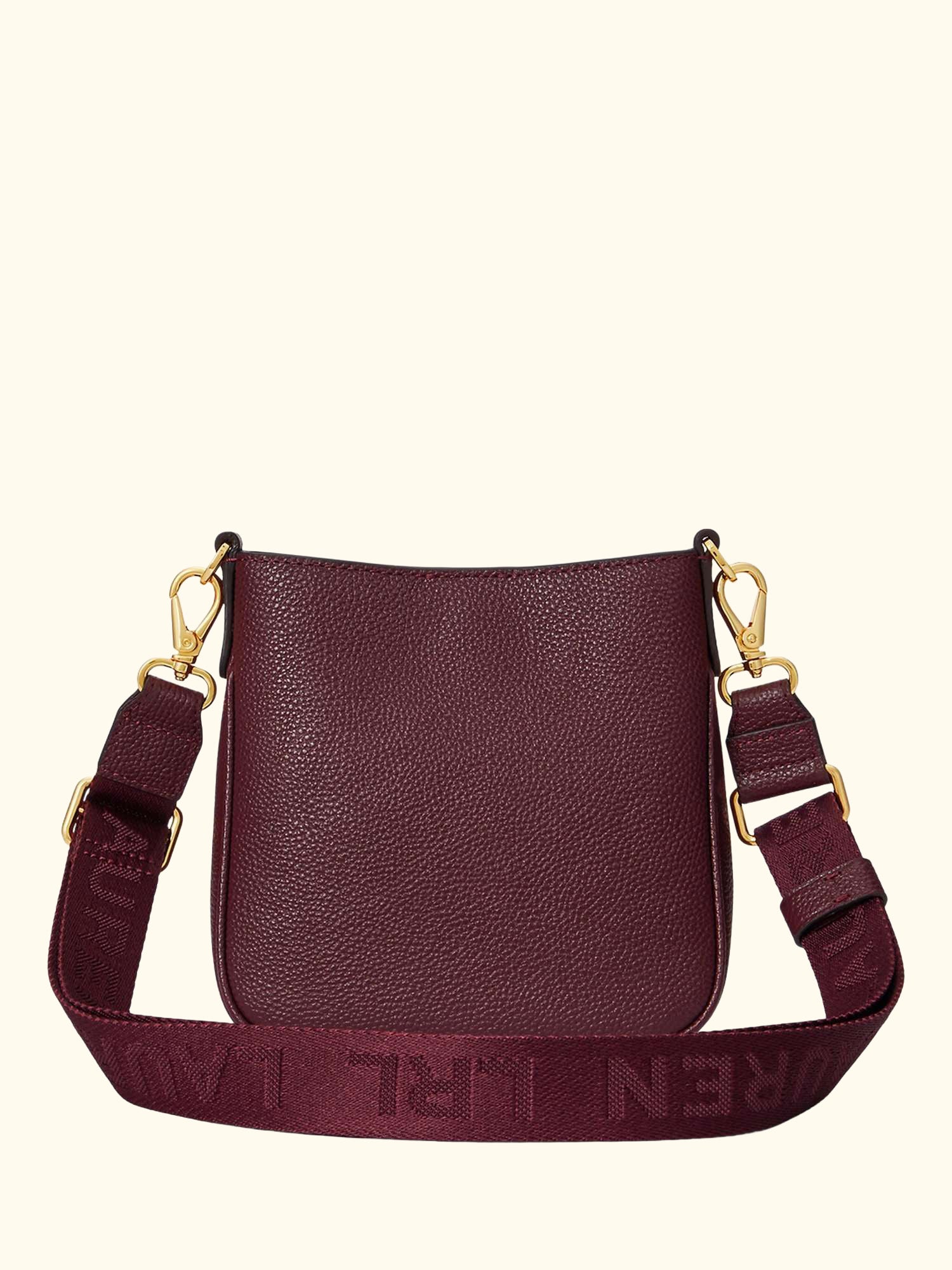 Lauren Ralph Lauren Leather Small Cameryn Crossbody Bag