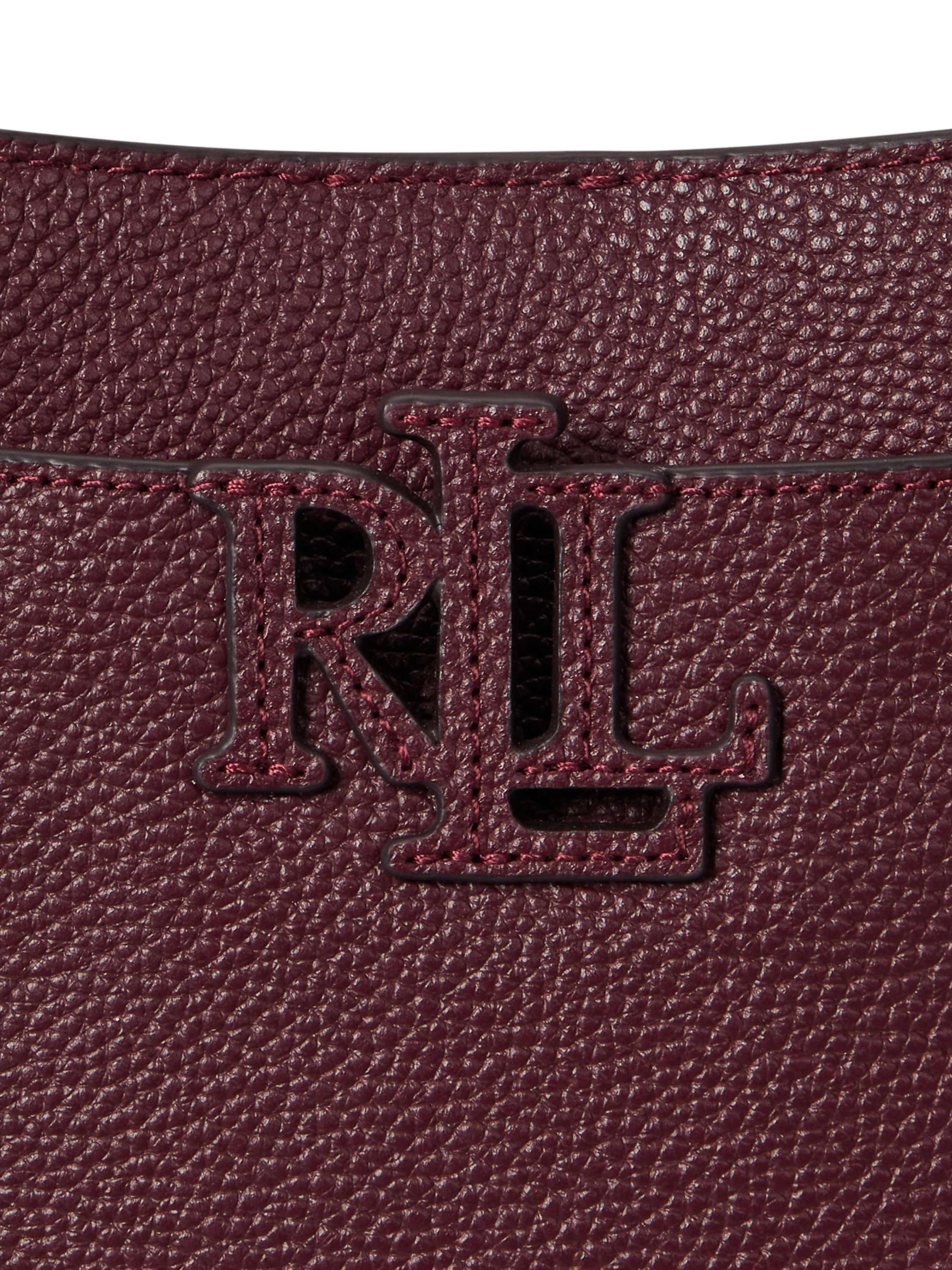 Lauren Ralph Lauren Leather Small Cameryn Crossbody Bag