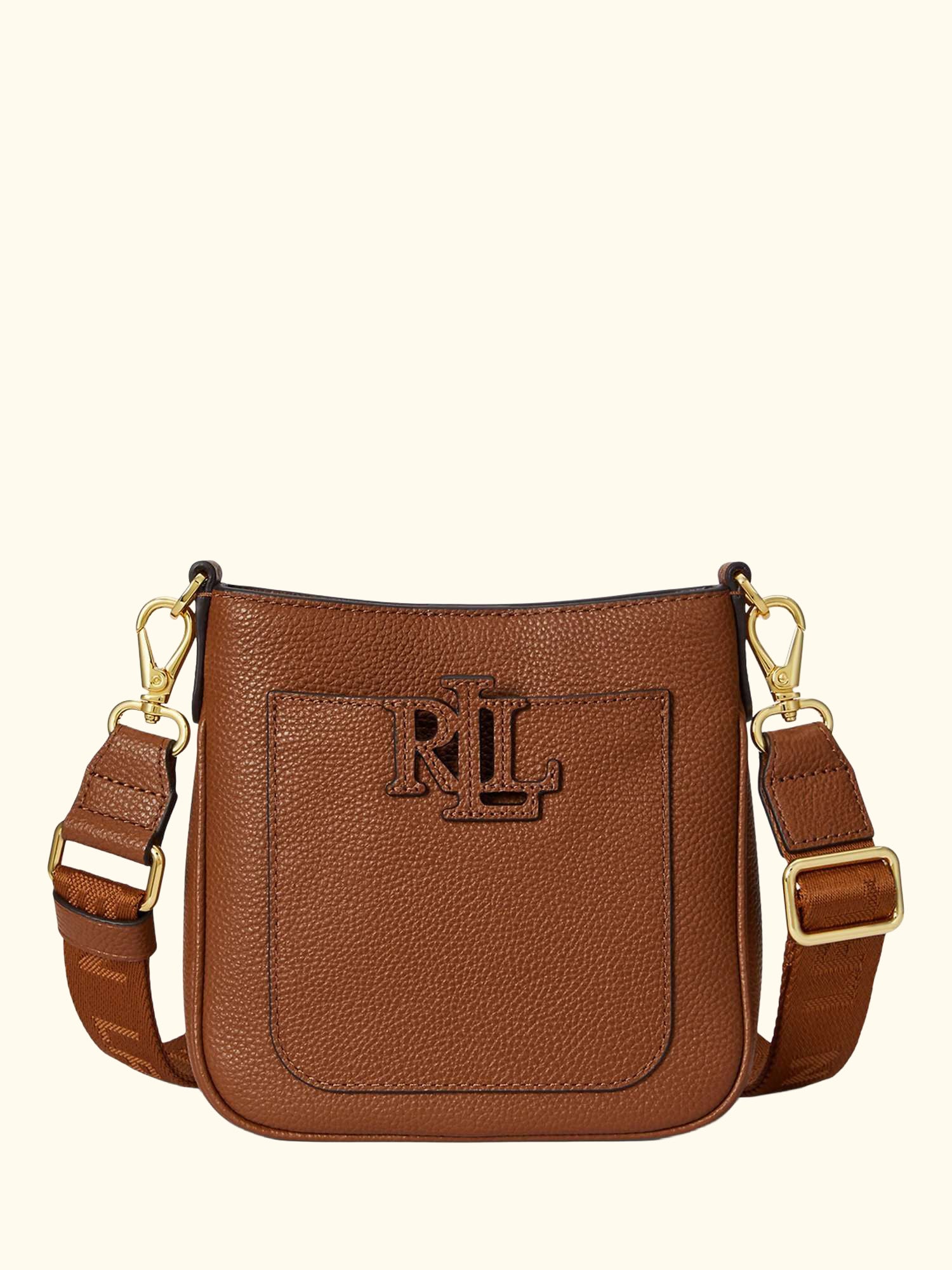 Lauren Ralph Lauren Leather Small Cameryn Crossbody Bag