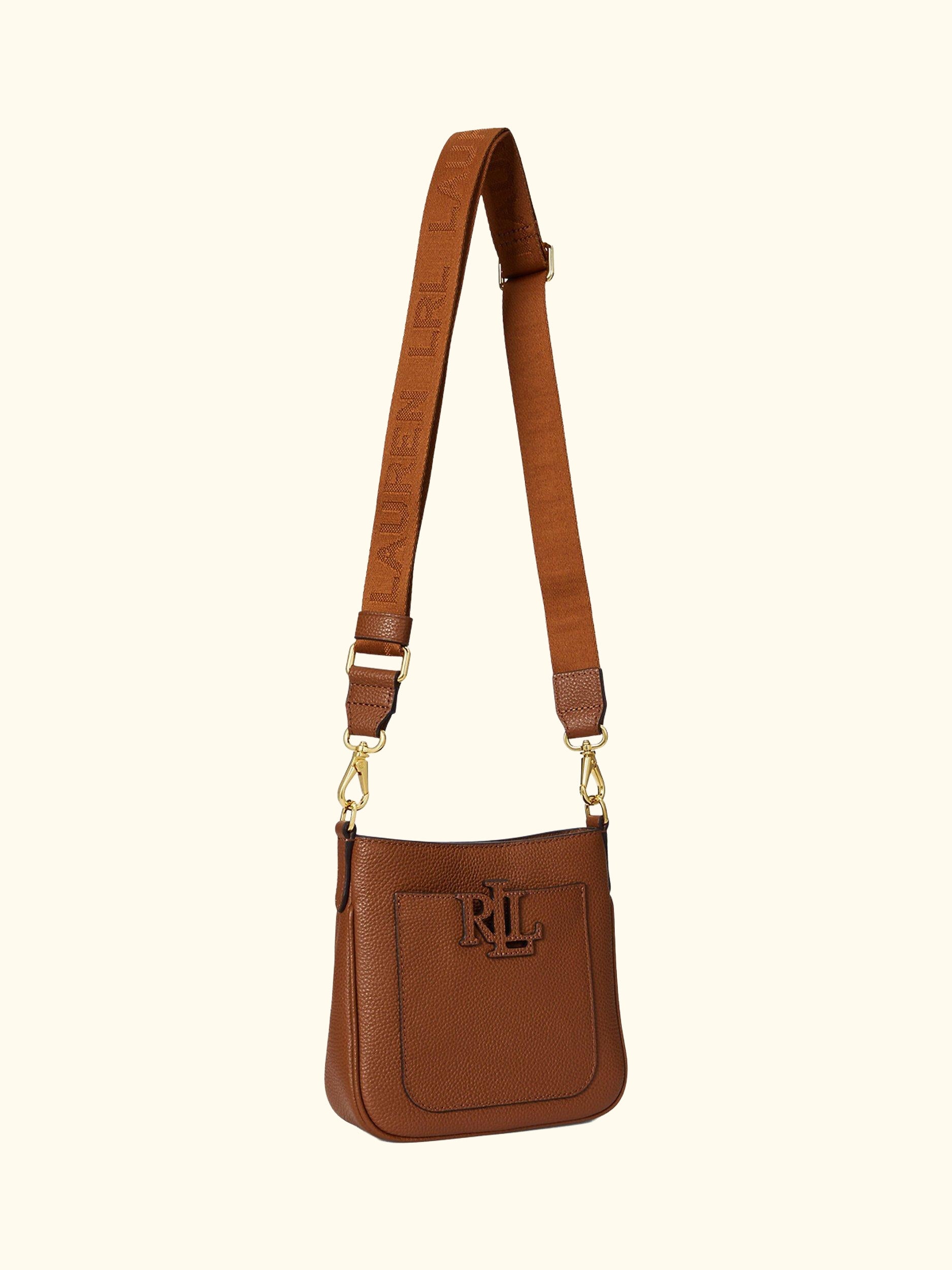 Lauren Ralph Lauren Leather Small Cameryn Crossbody Bag