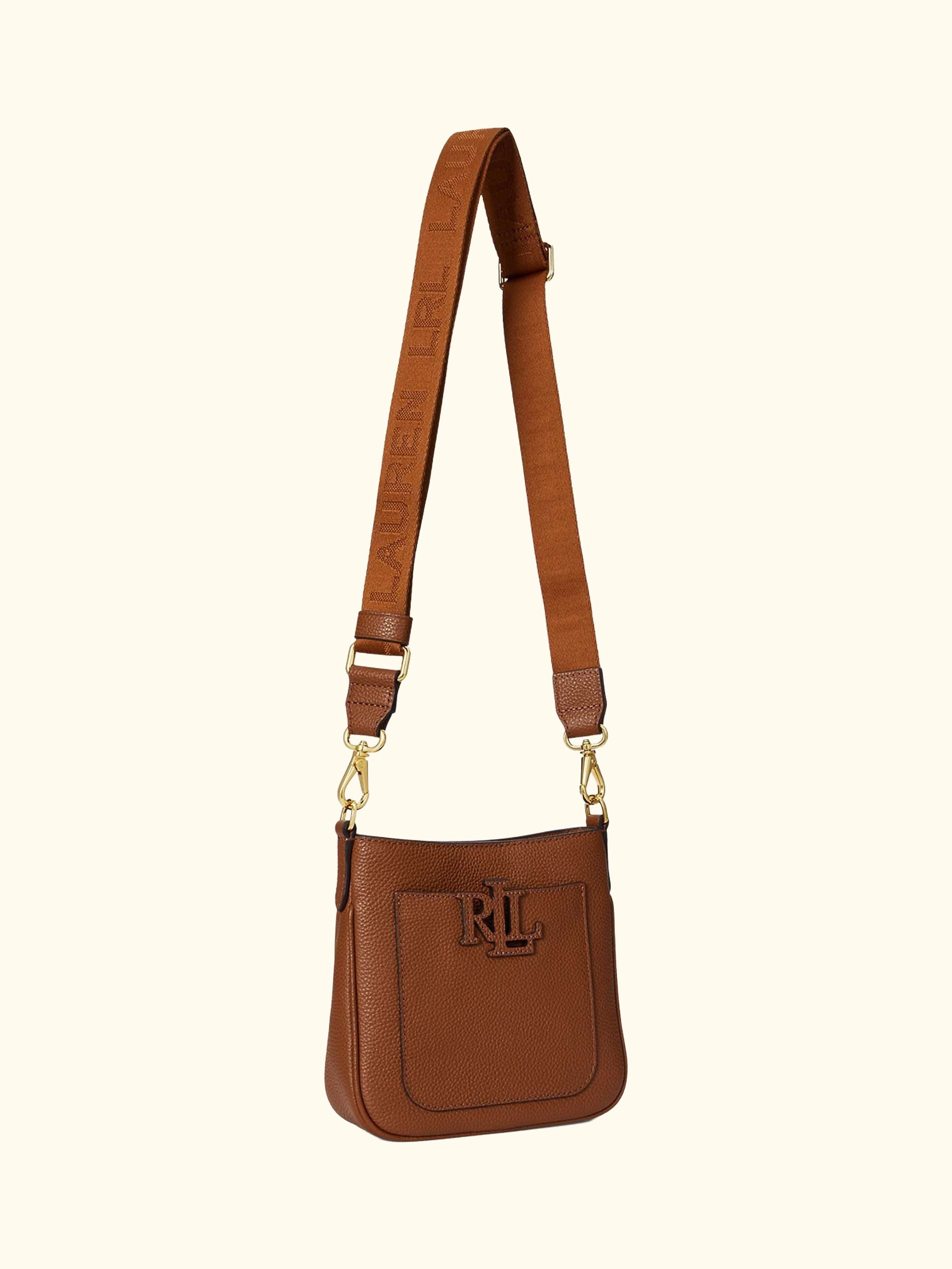 Lauren Ralph Lauren Leather Small Cameryn Crossbody Bag