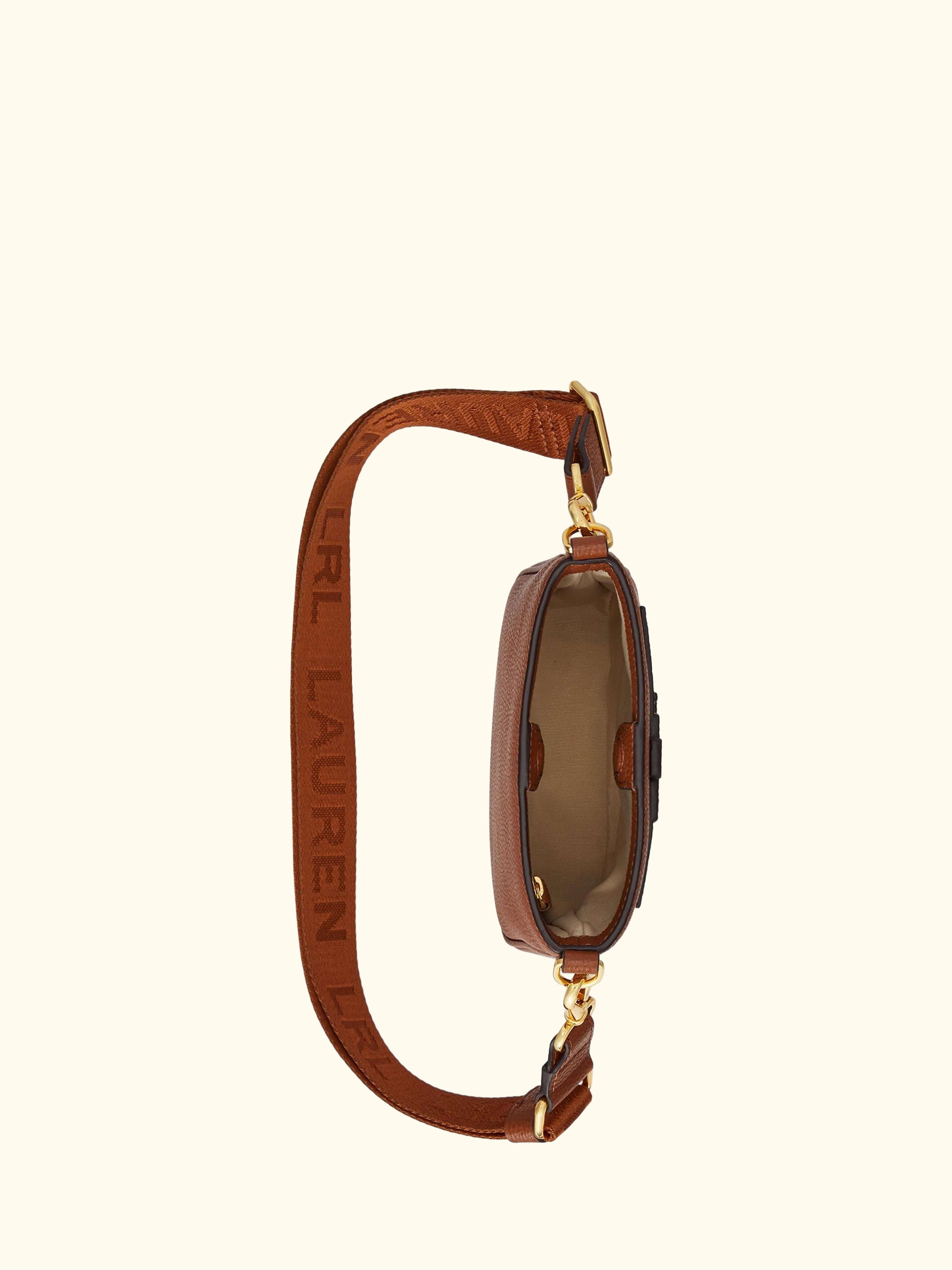 Lauren Ralph Lauren Leather Small Cameryn Crossbody Bag