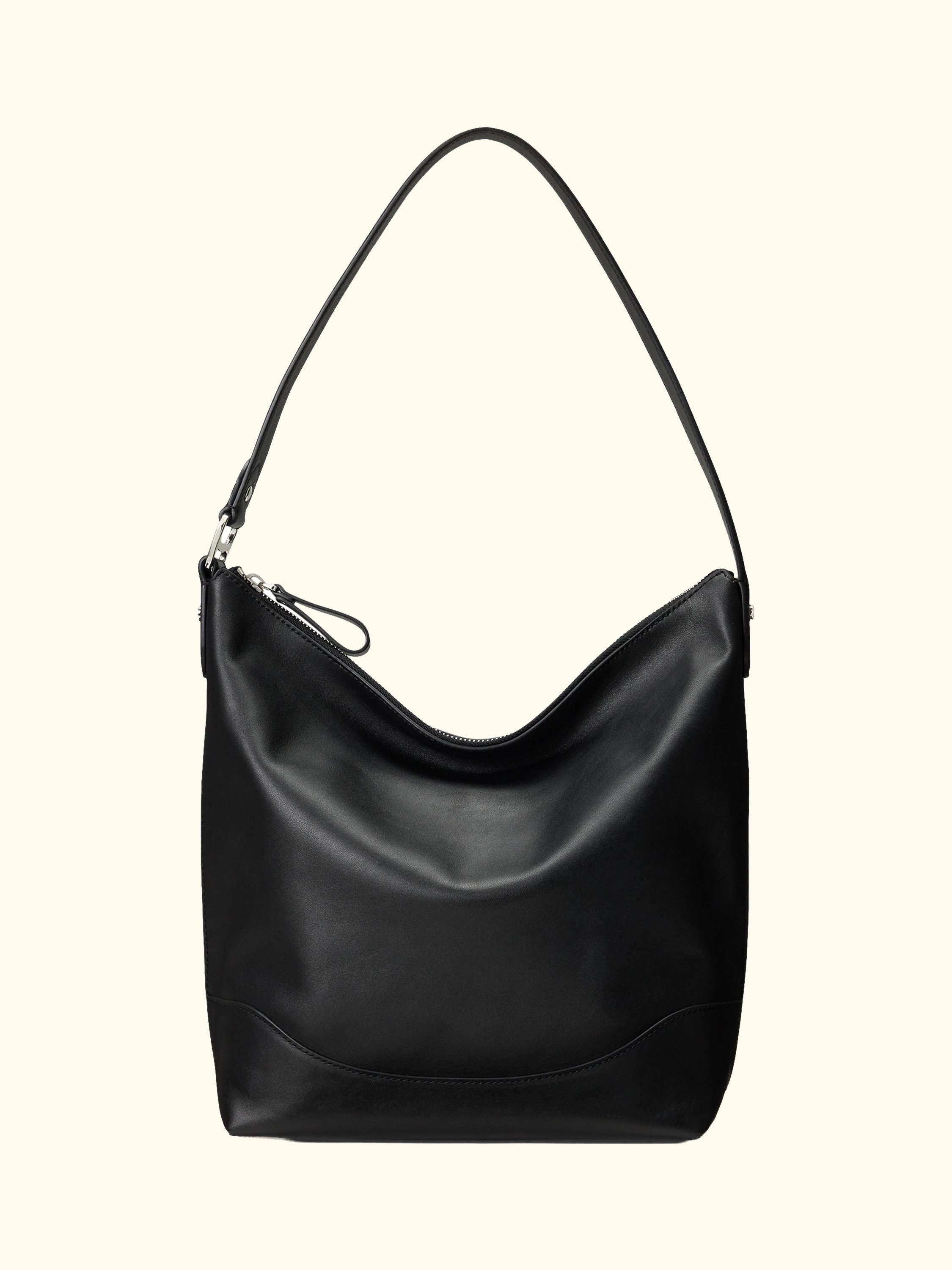 Lauren Ralph Lauren Tasha Leather Bucket Bag