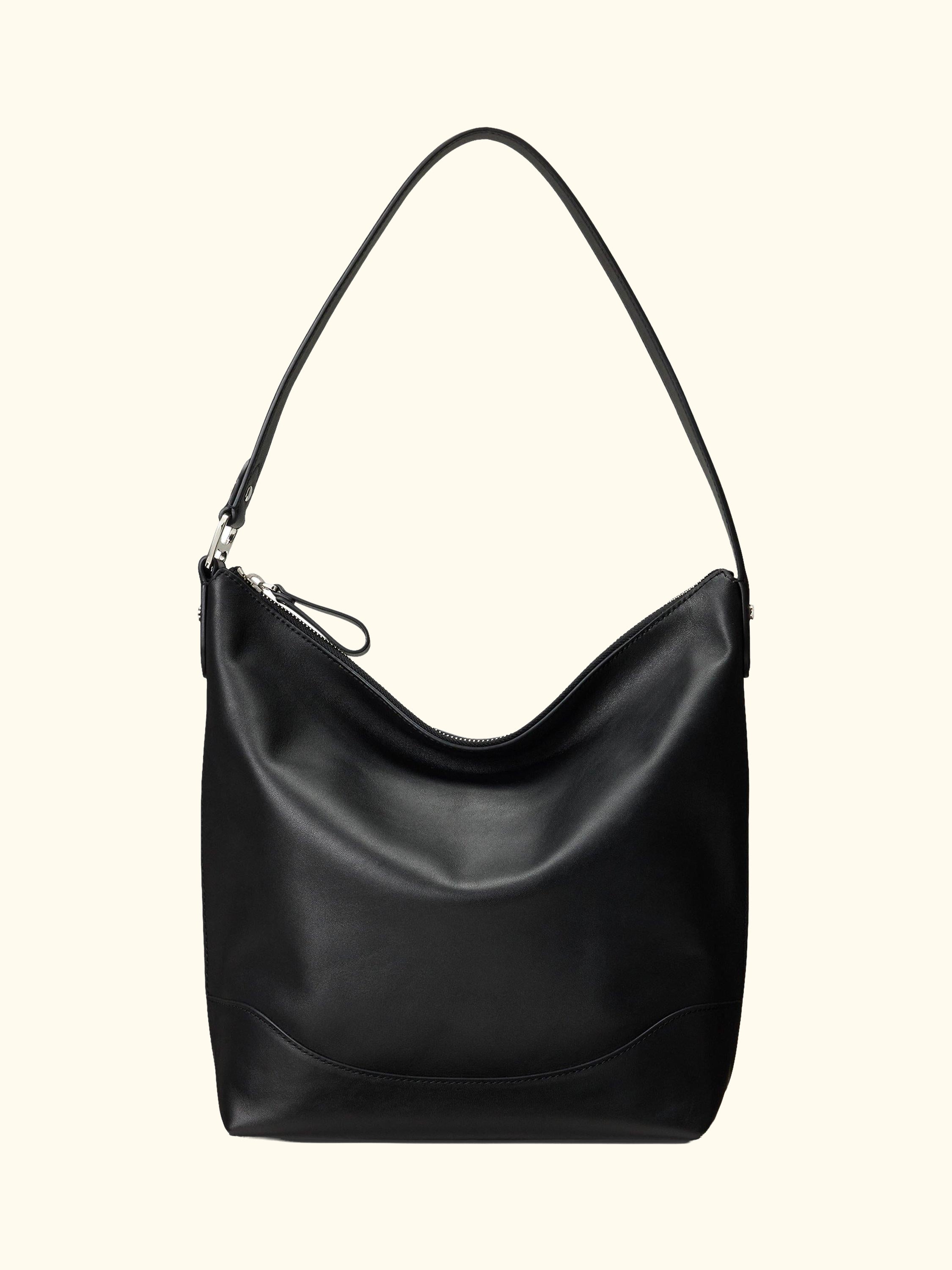 Lauren Ralph Lauren Tasha Leather Bucket Bag