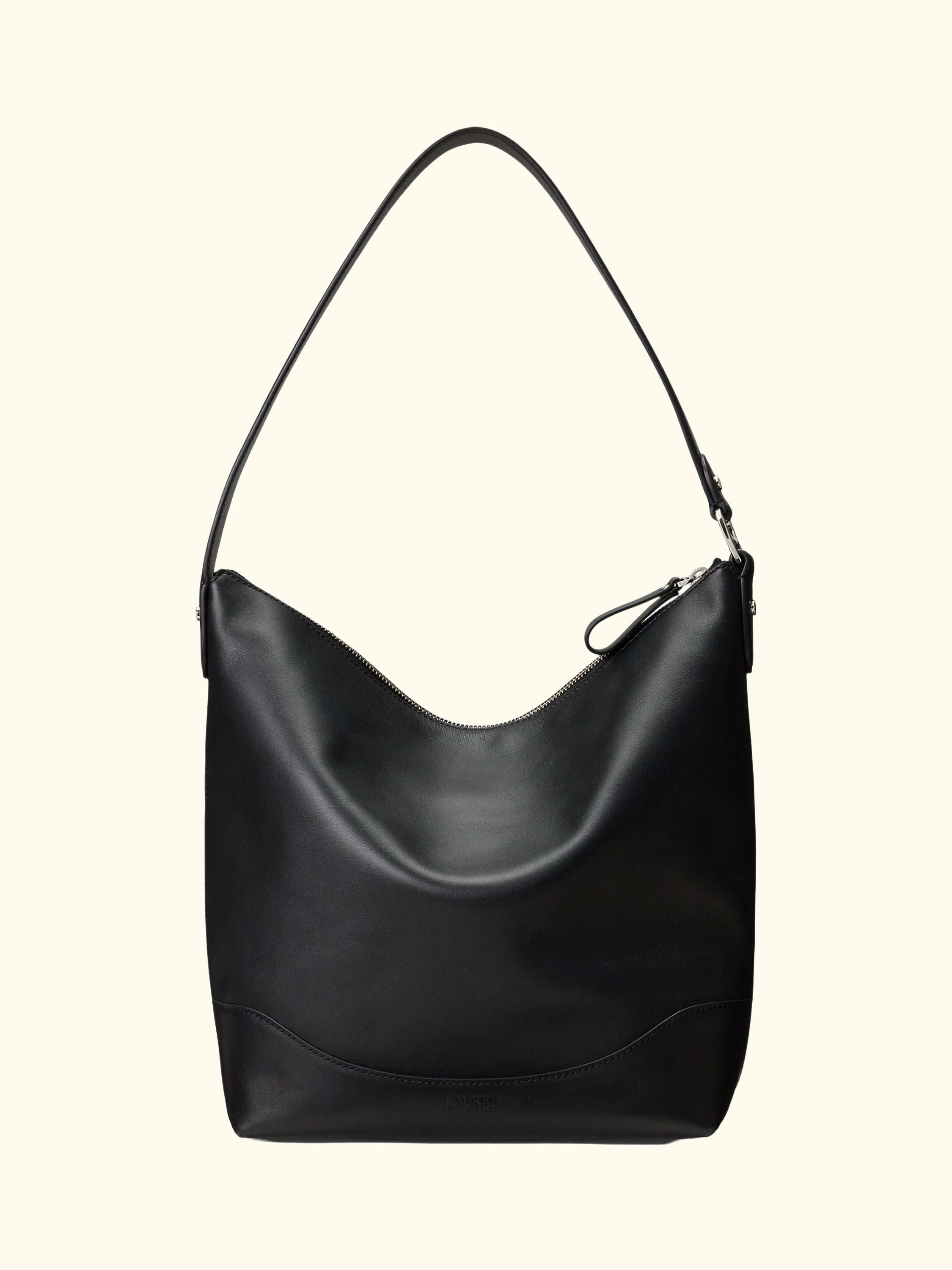 Lauren Ralph Lauren Tasha Leather Bucket Bag