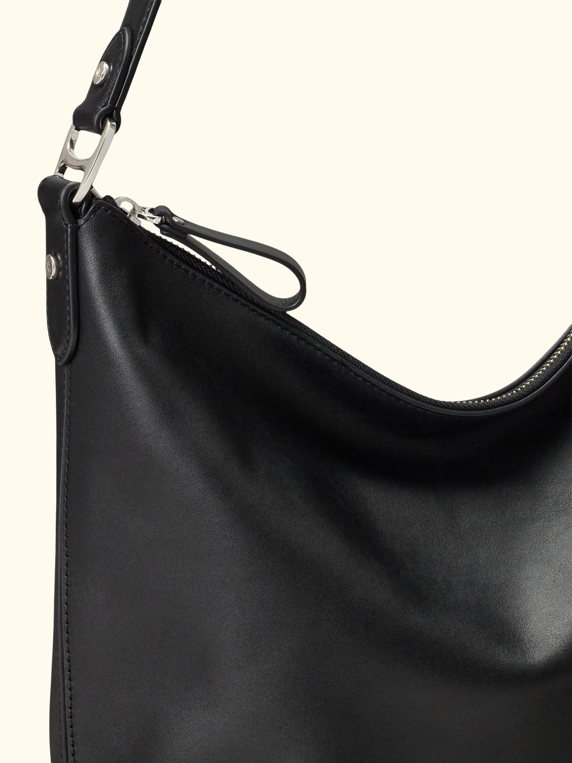 Lauren Ralph Lauren Tasha Leather Bucket Bag