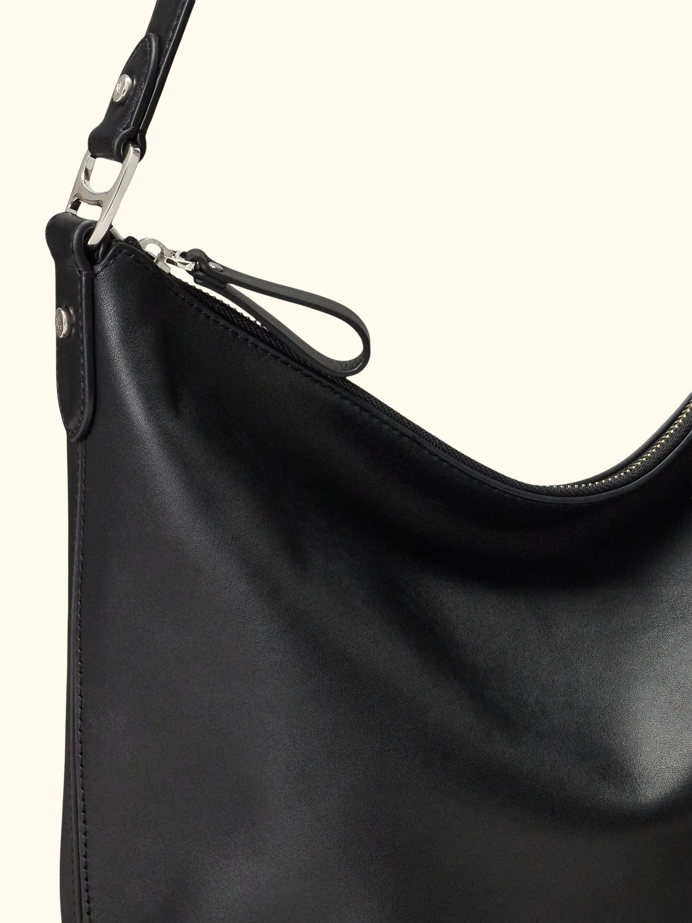 Lauren Ralph Lauren Tasha Leather Bucket Bag