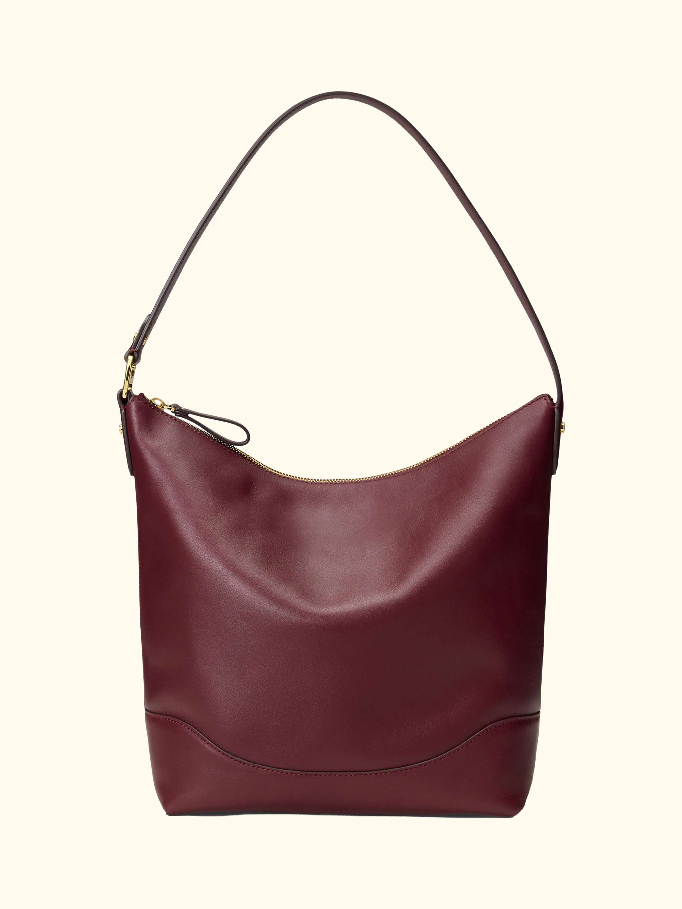 Lauren Ralph Lauren Tasha Leather Bucket Bag