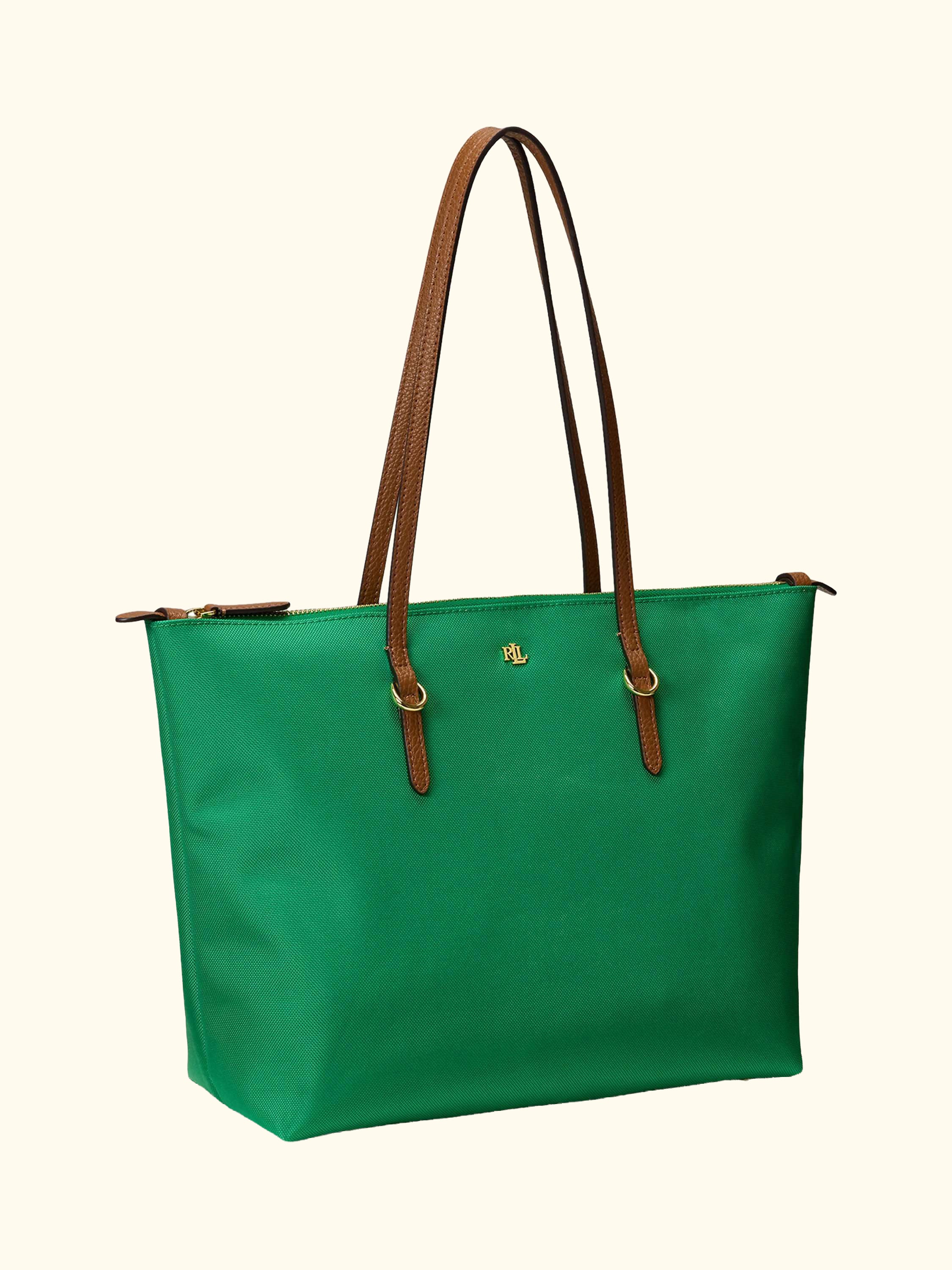 Lauren Ralph Lauren Nylon Medium Keaton Tote Bag