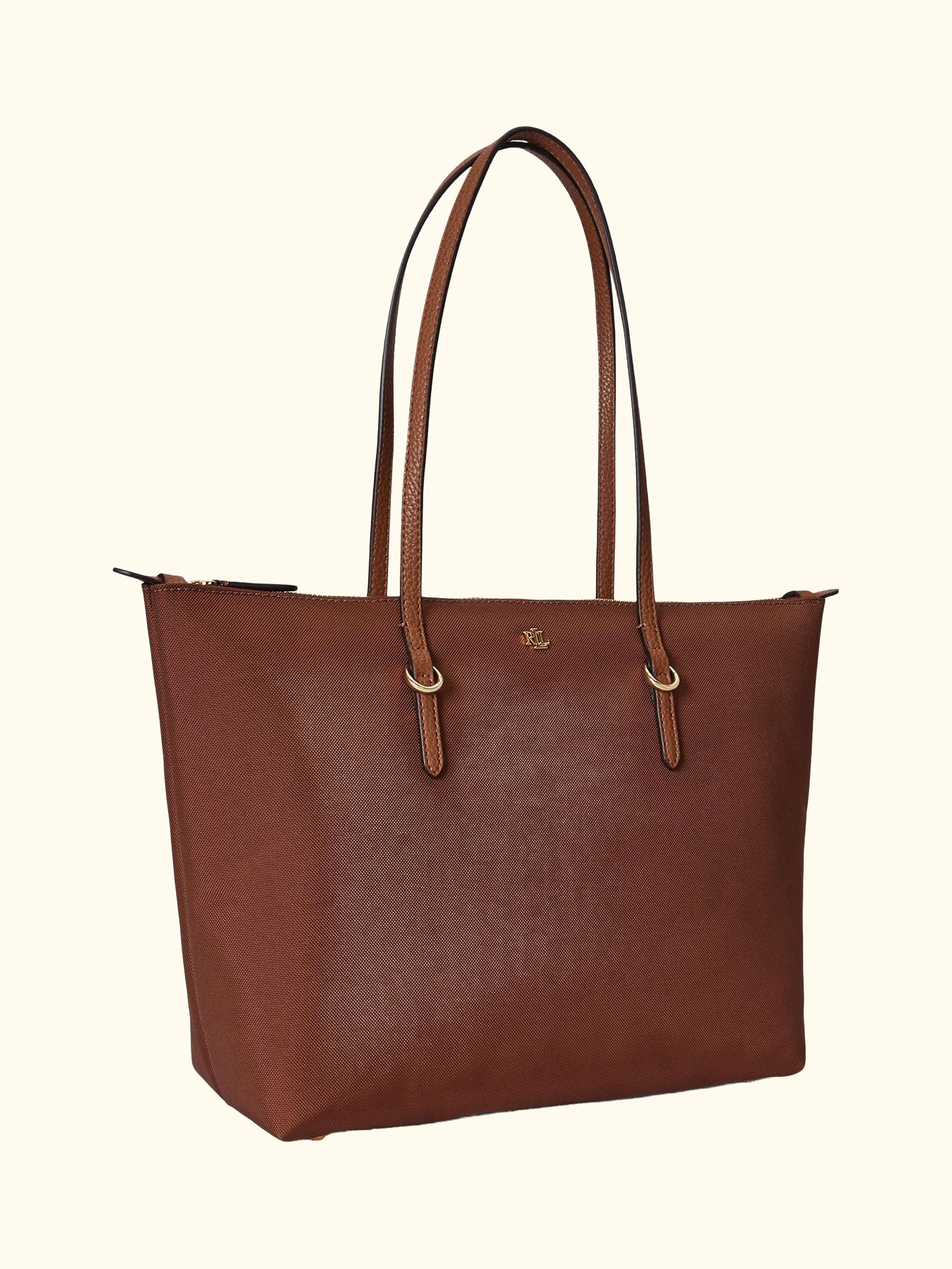 Lauren Ralph Lauren Nylon Medium Keaton Tote Bag