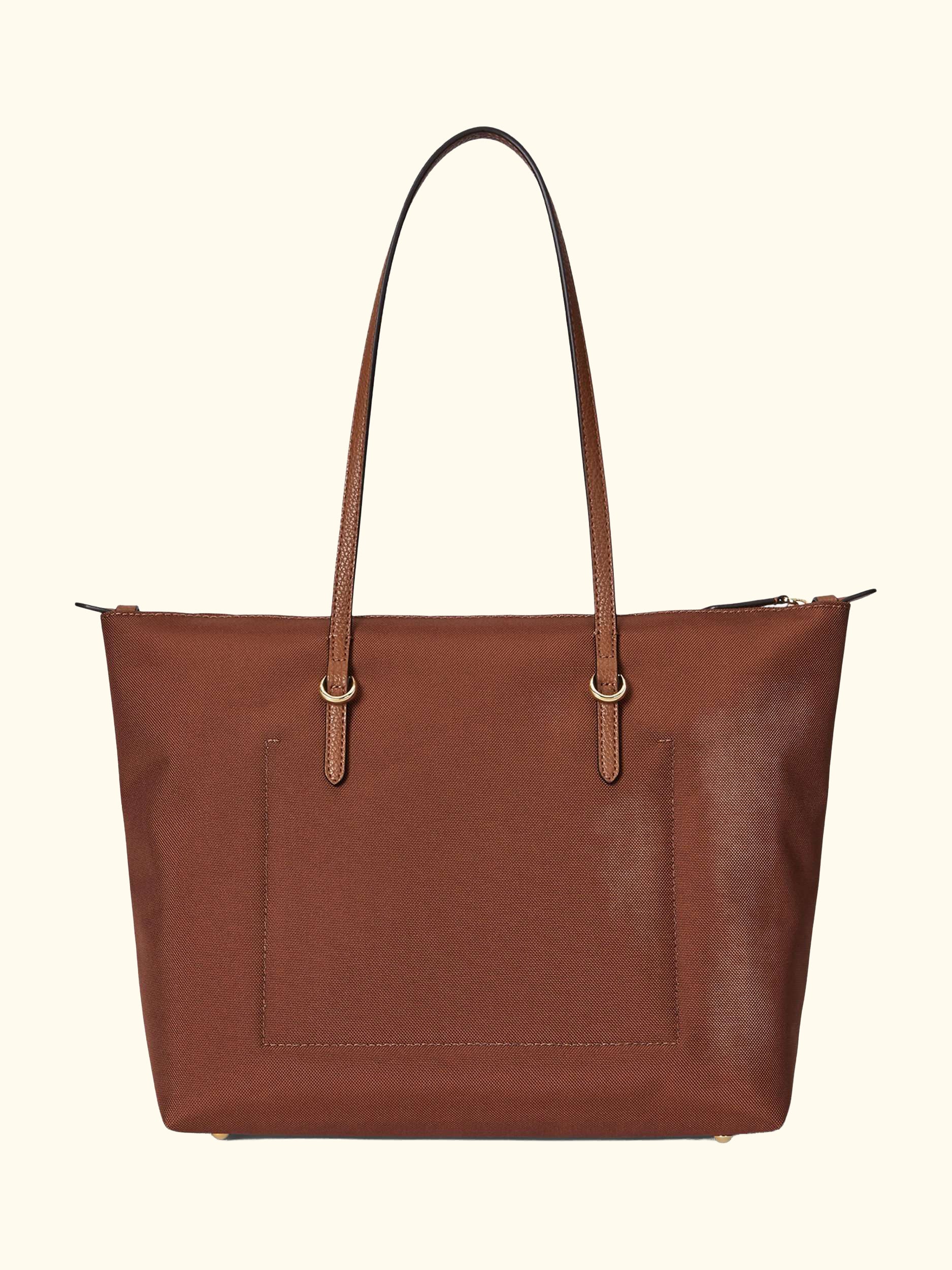 Lauren Ralph Lauren Nylon Medium Keaton Tote Bag