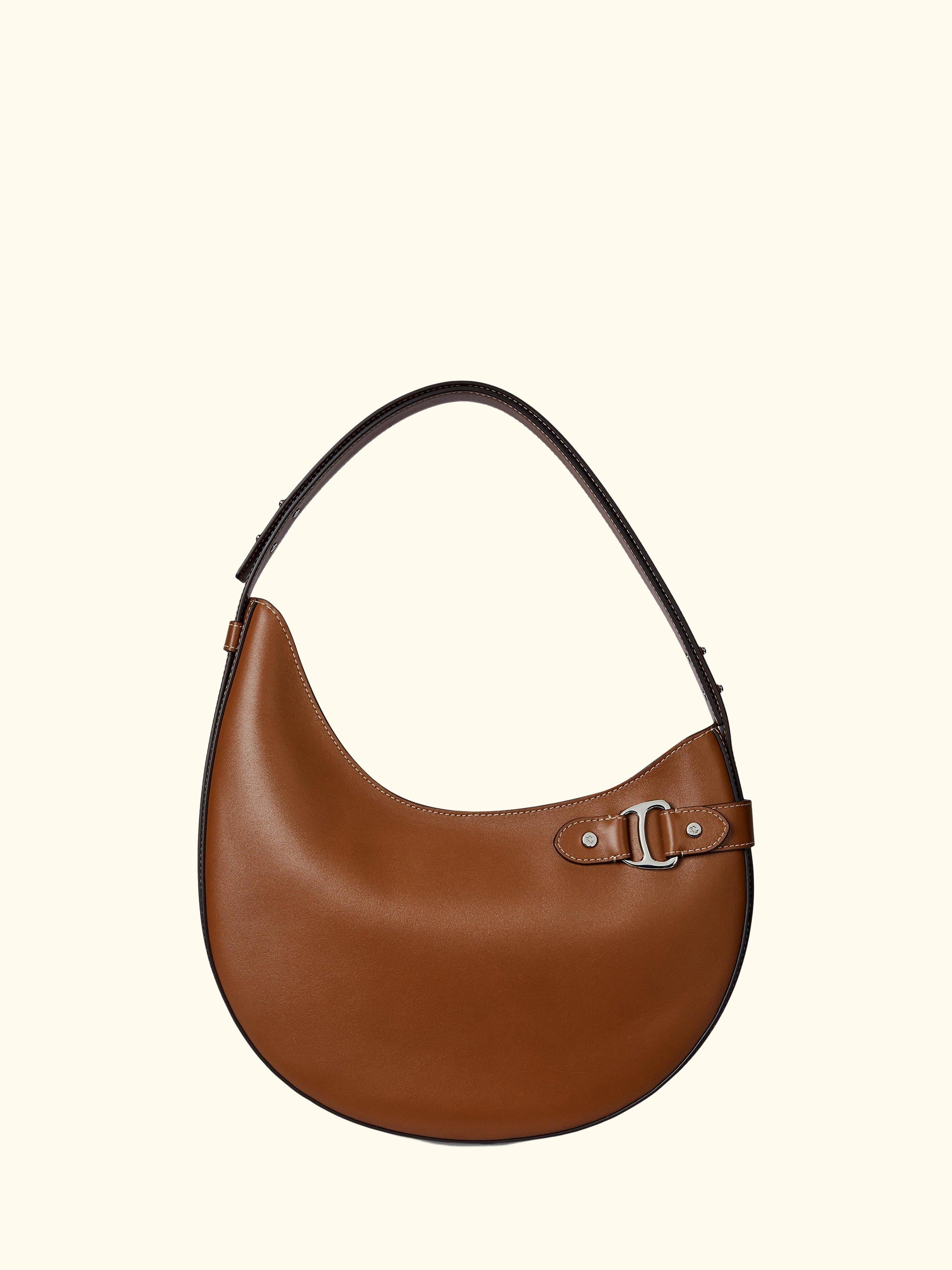 Tasha Large Leather Shoulder Bag