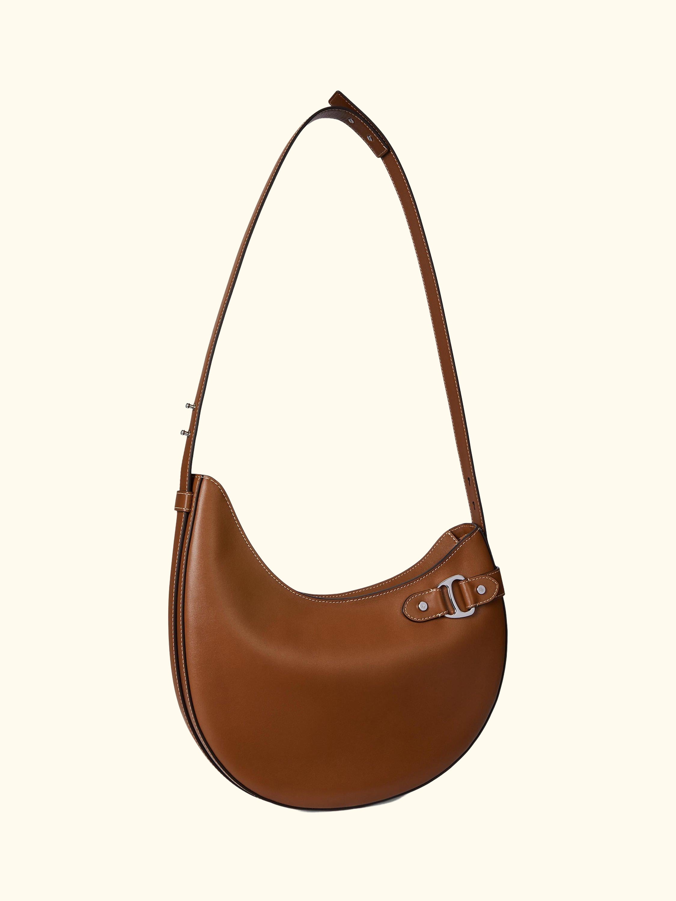 Tasha Large Leather Shoulder Bag