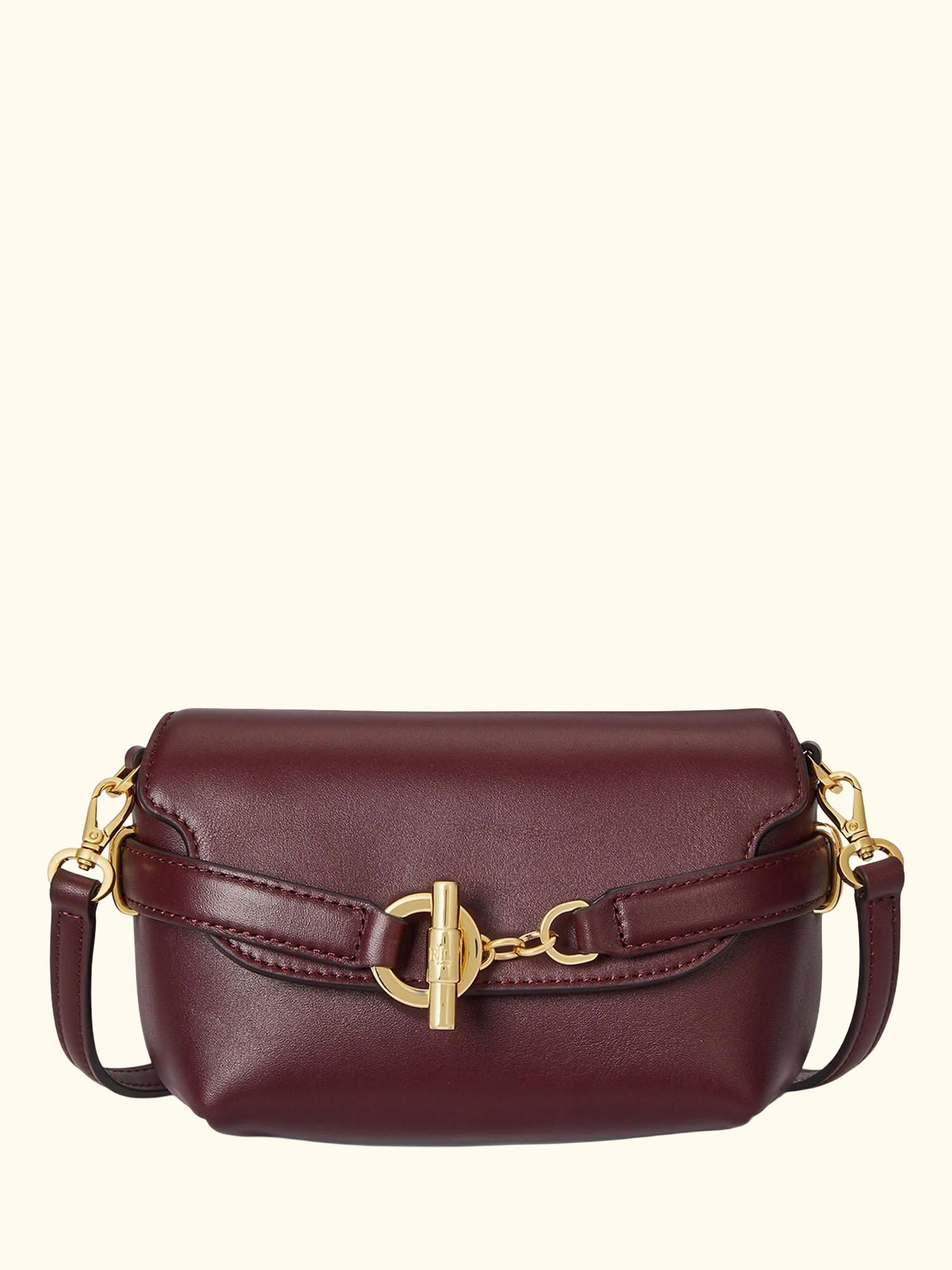 Lauren Ralph Lauren Blaike Small Leather Crossbody Bag