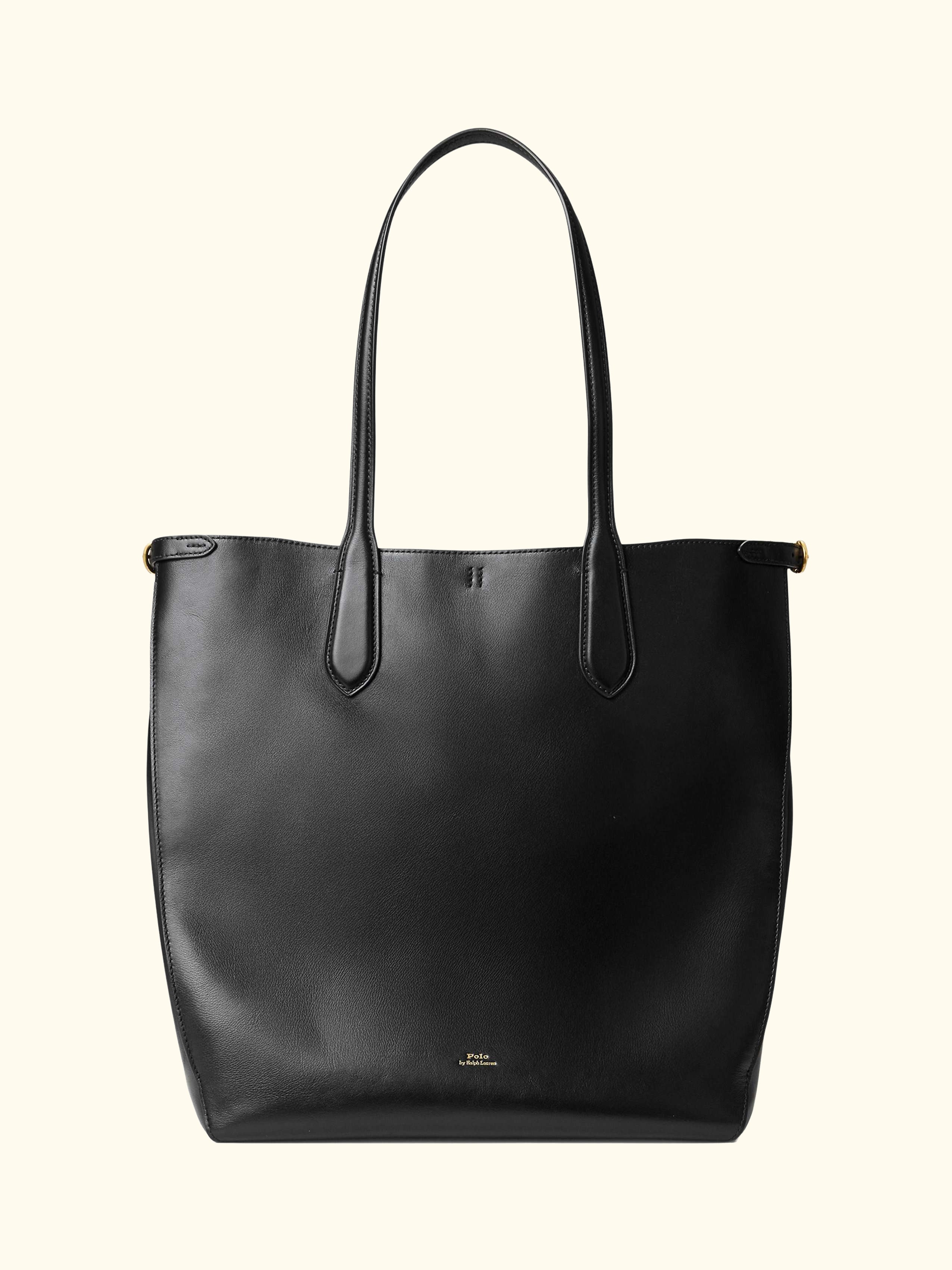 Polo Ralph Lauren Bellport Leather North South Tote Bag