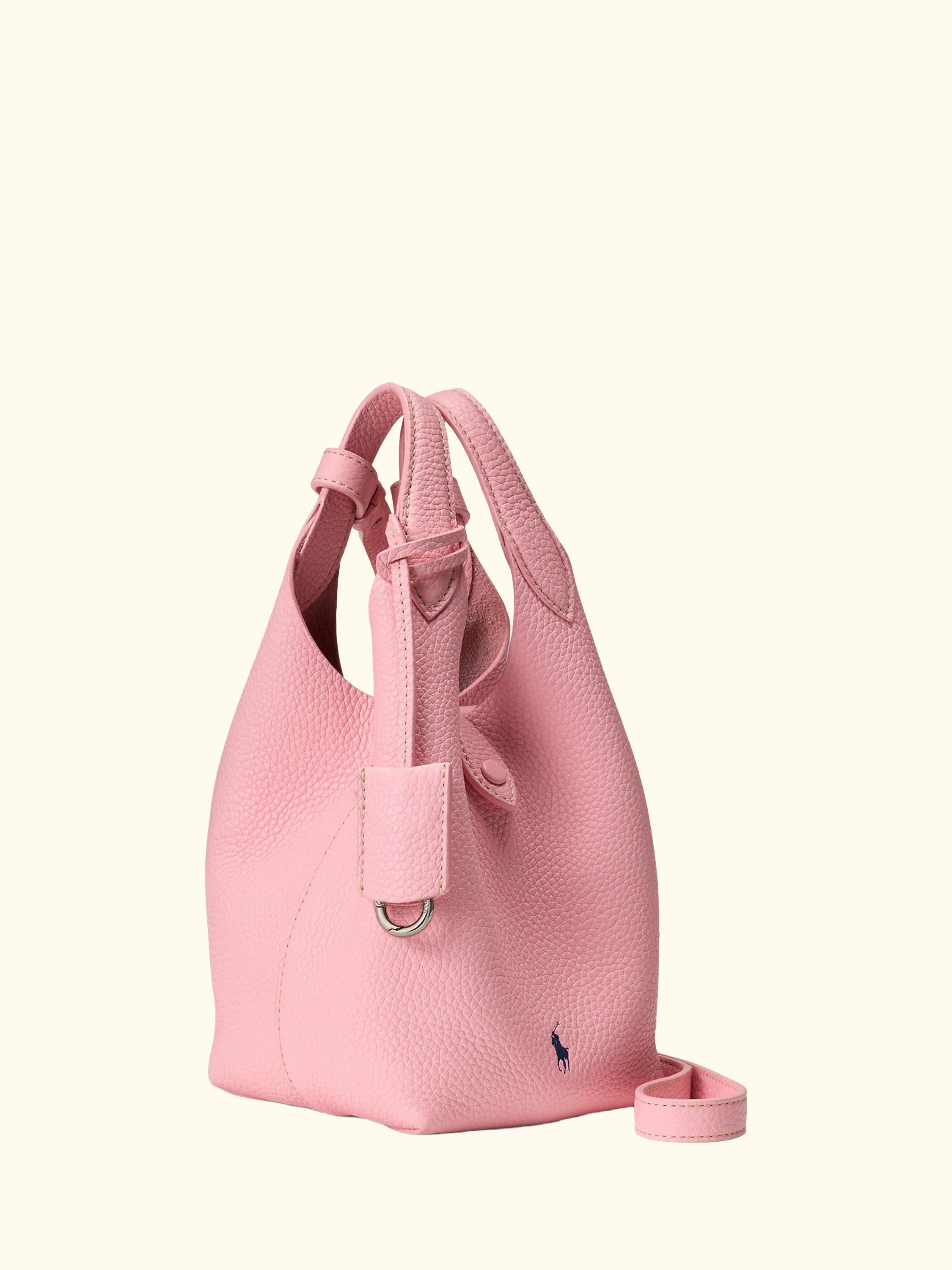 Polo Ralph Lauren Polo Play Small Leather Crossbody Tote Bag