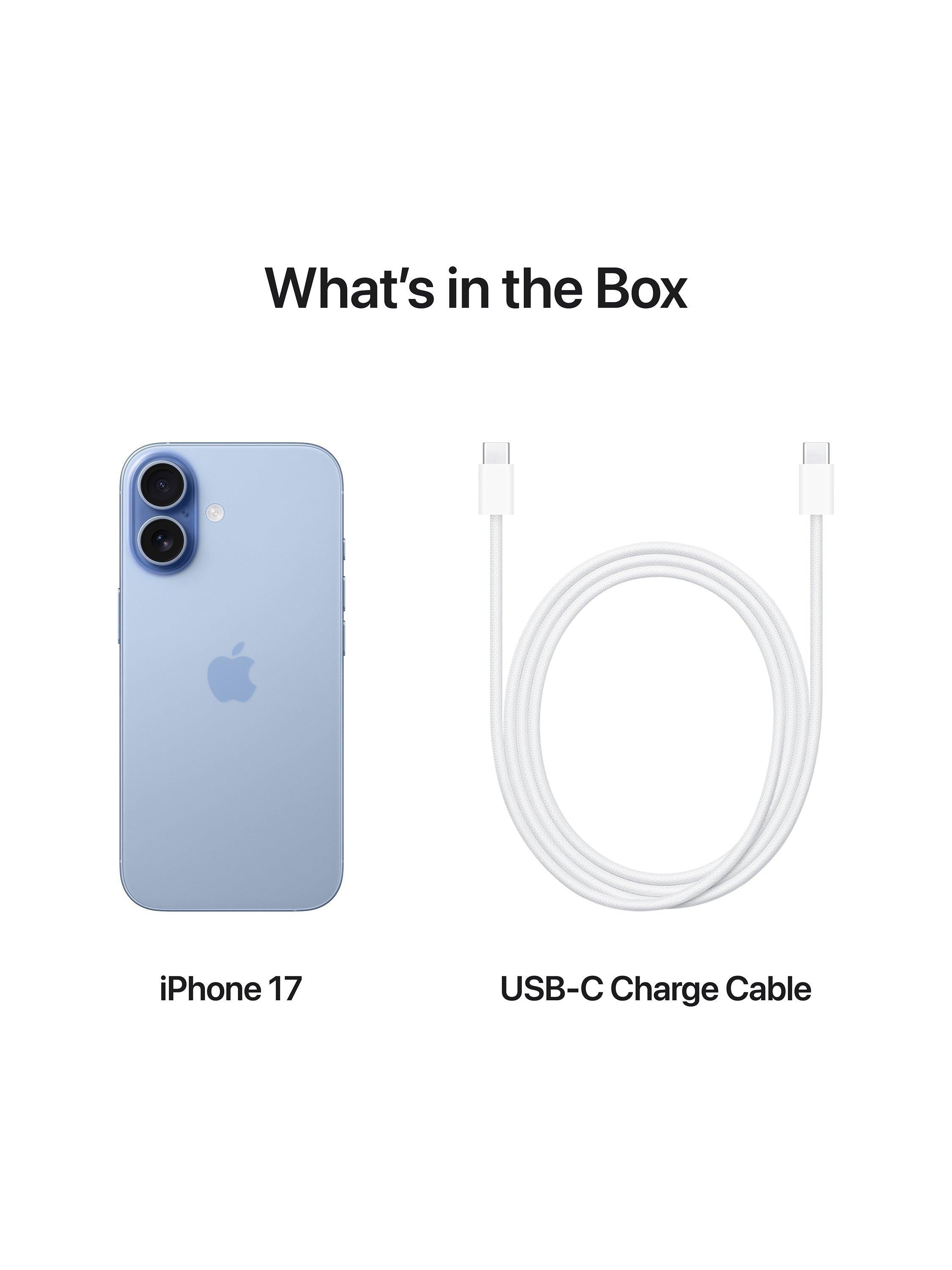 iPhone 17, iOS, 6.3", 5G, SIM Free, 256GB