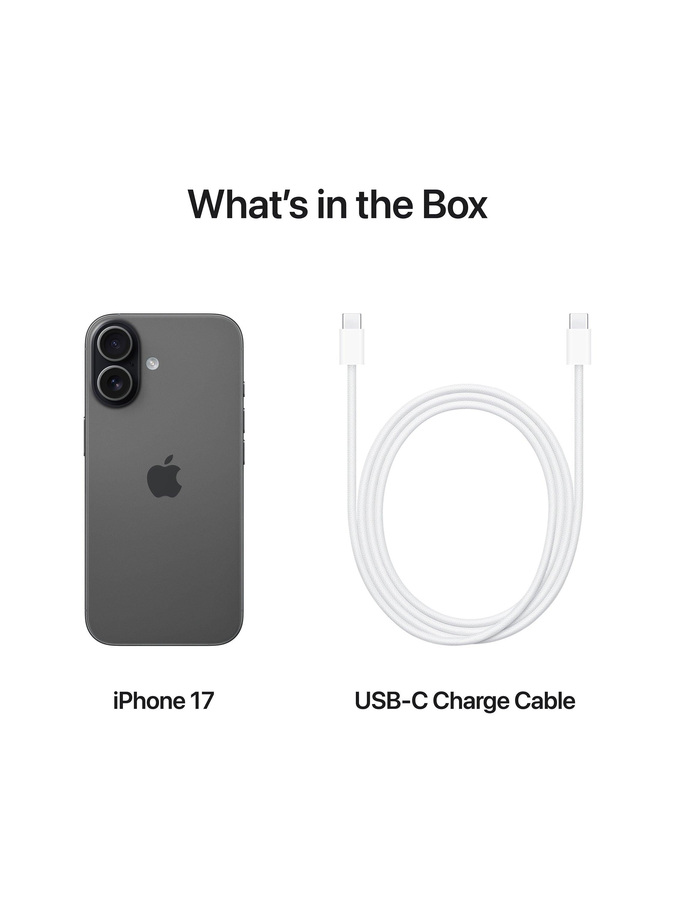 iPhone 17, iOS, 6.3", 5G, SIM Free, 512GB