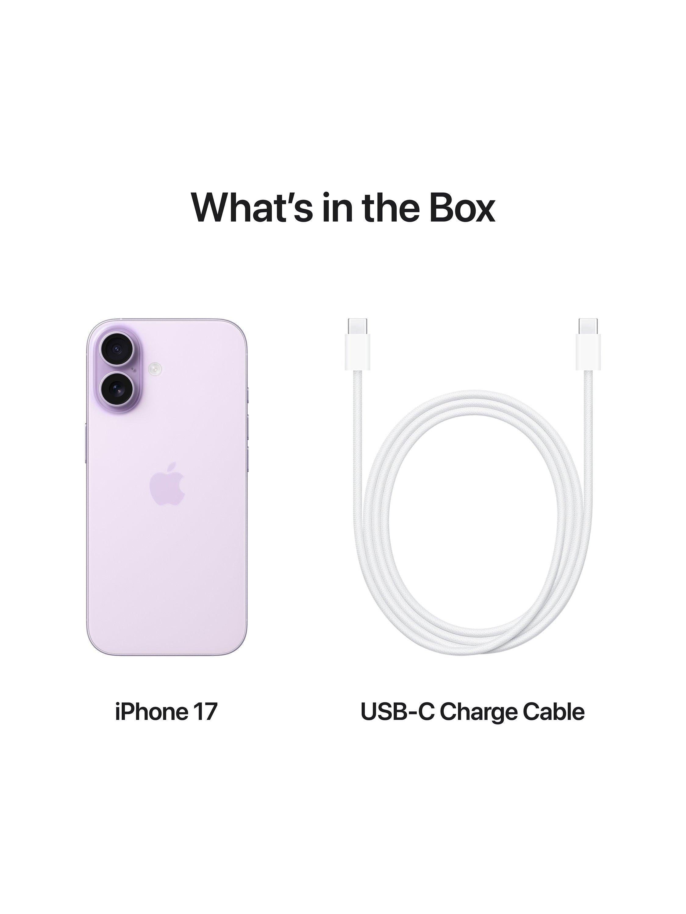 iPhone 17, iOS, 6.3", 5G, SIM Free, 512GB