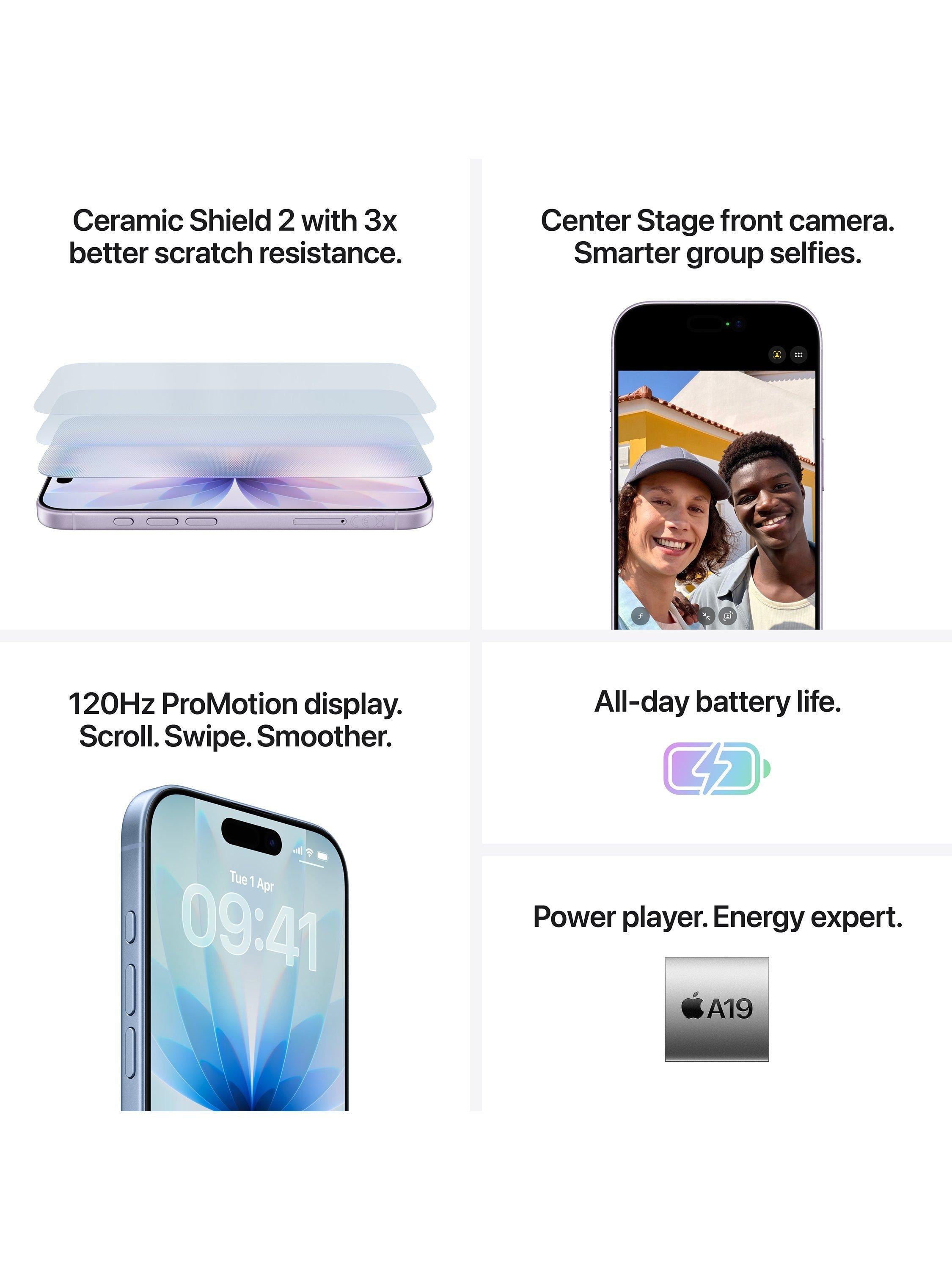 iPhone 17, iOS, 6.3", 5G, SIM Free, 512GB