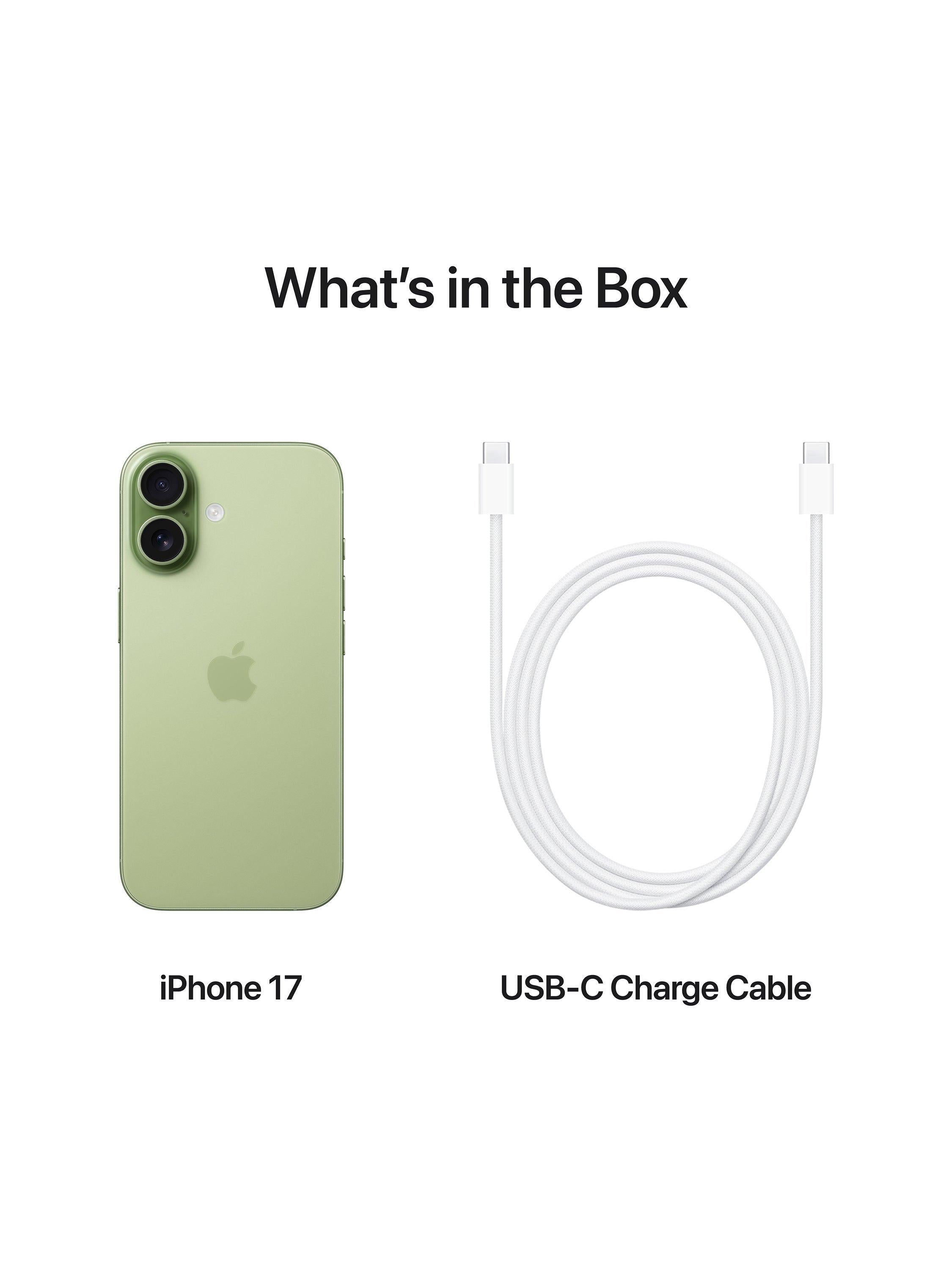 iPhone 17, iOS, 6.3", 5G, SIM Free, 512GB