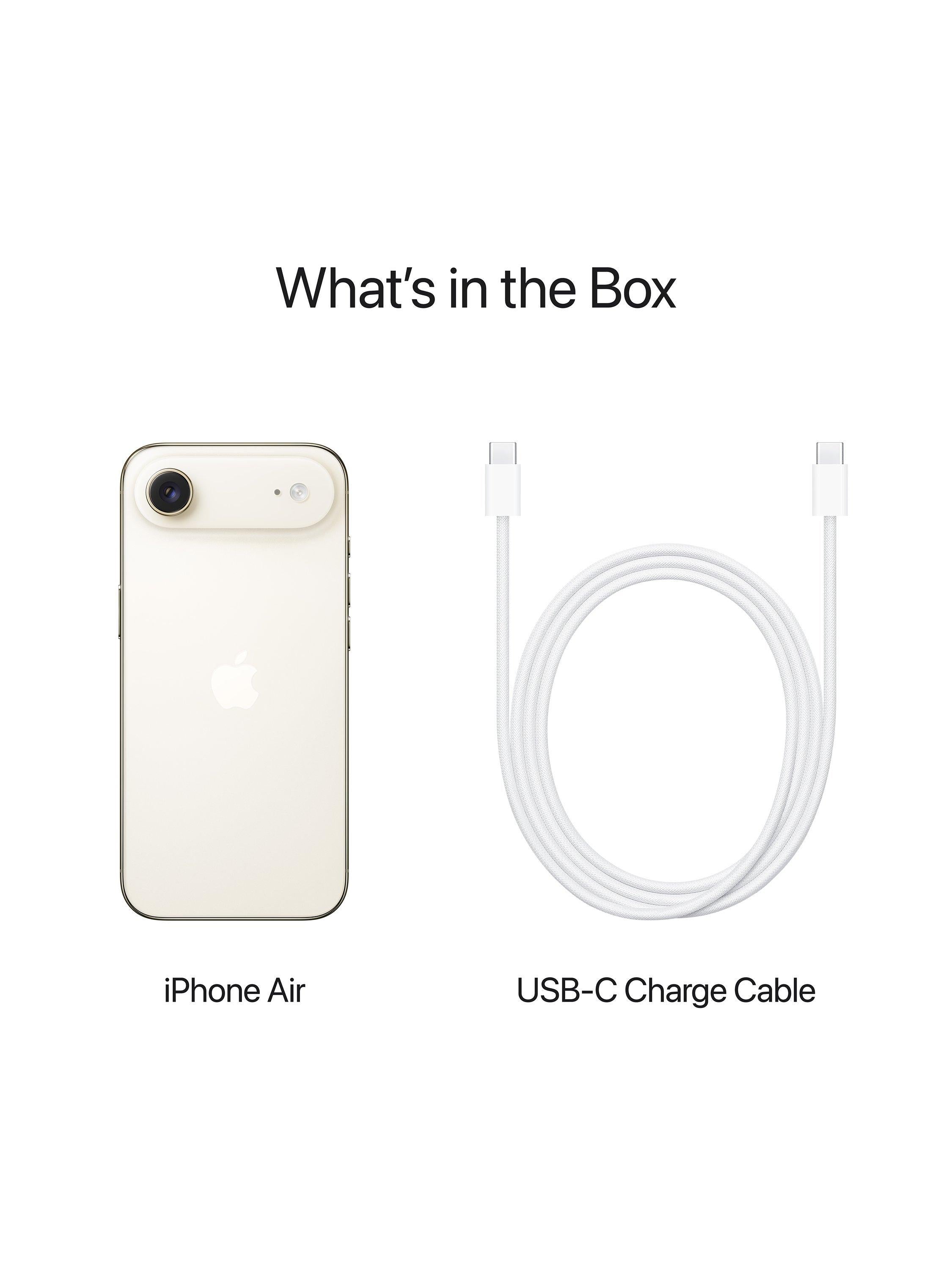 iPhone Air, iOS, 6.5”, 5G, SIM Free, 1TB