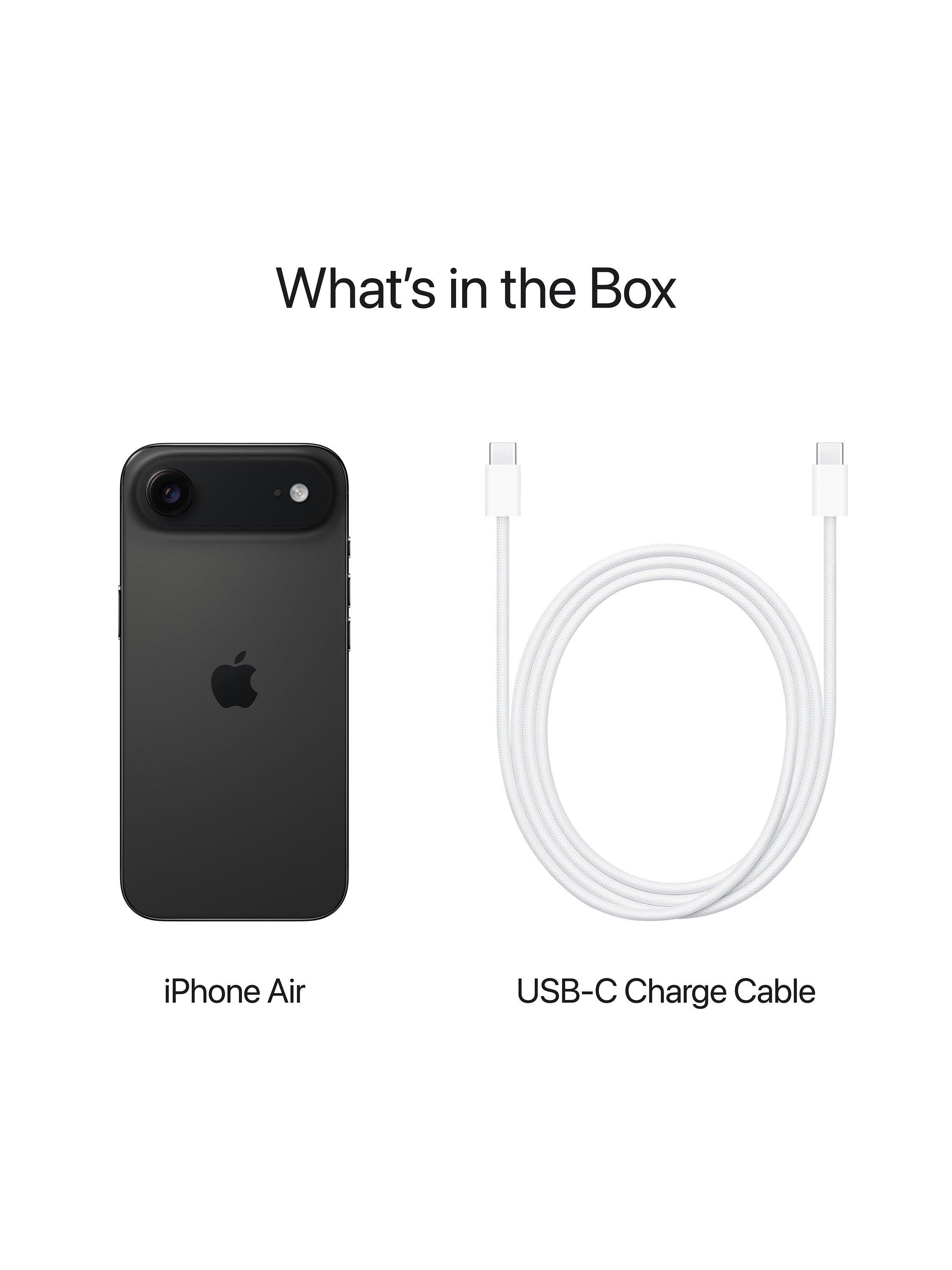 iPhone Air, iOS, 6.5”, 5G, SIM Free, 256GB