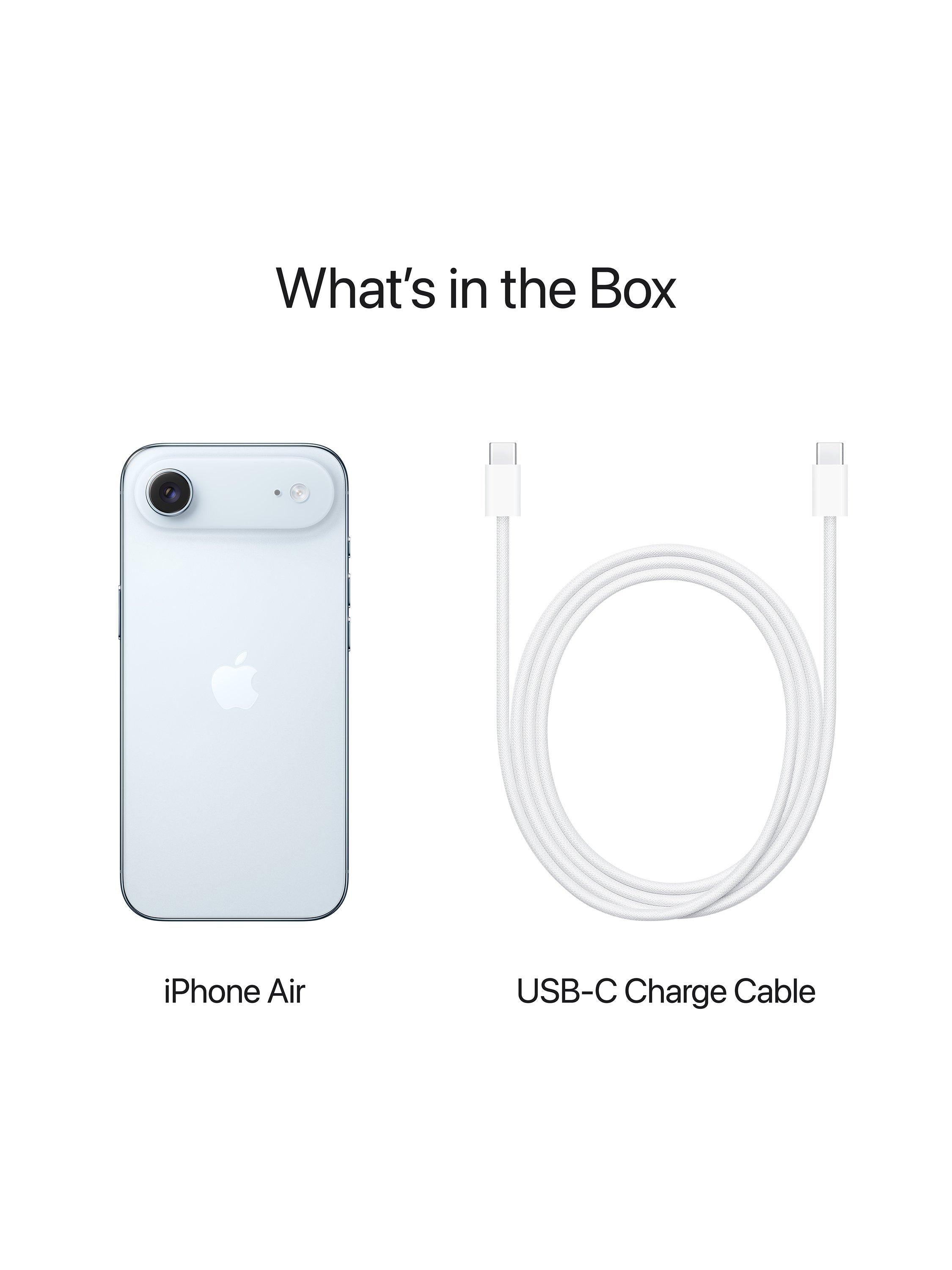 iPhone Air, iOS, 6.5”, 5G, SIM Free, 256GB