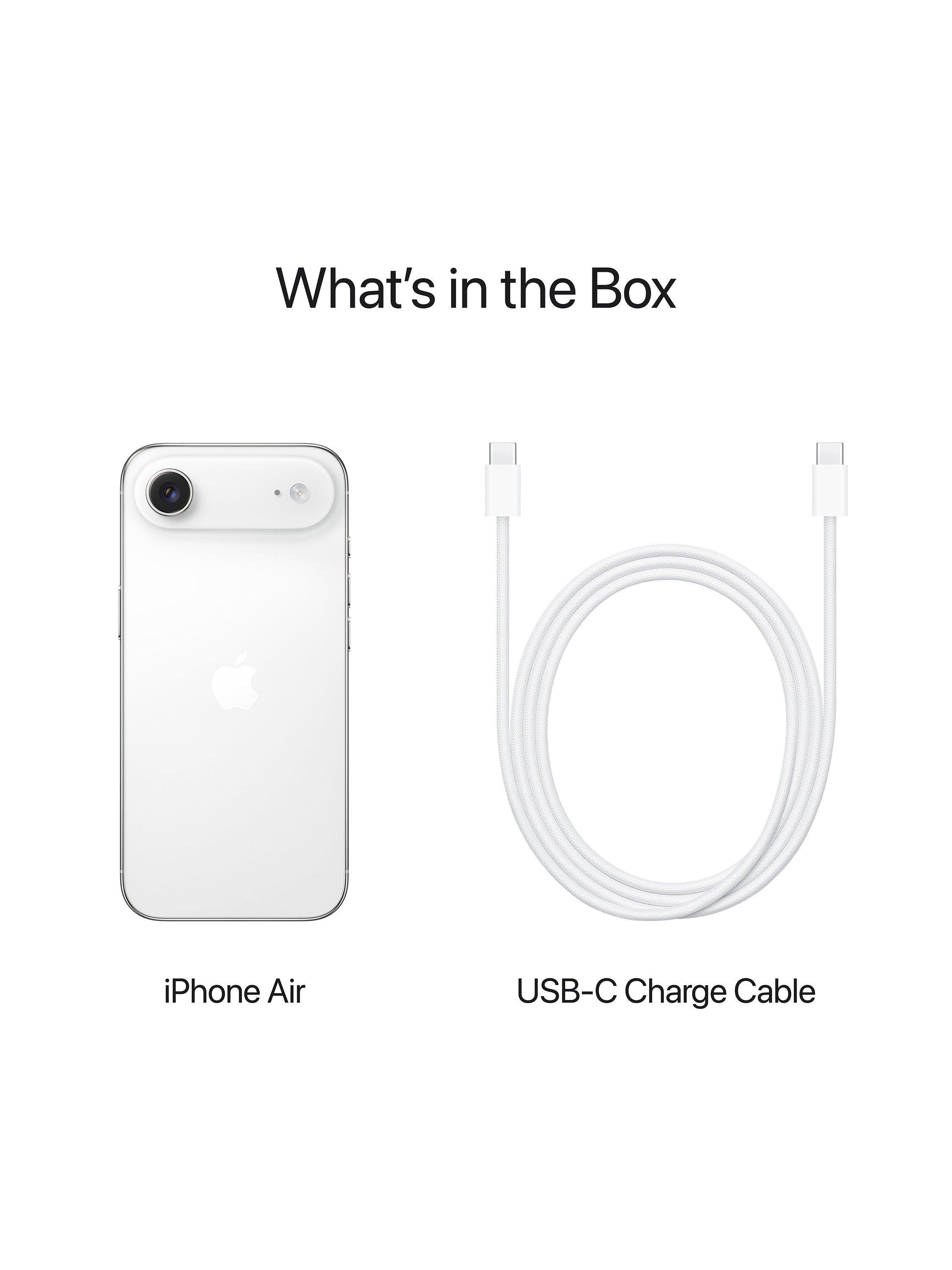 iPhone Air, iOS, 6.5”, 5G, SIM Free, 512GB