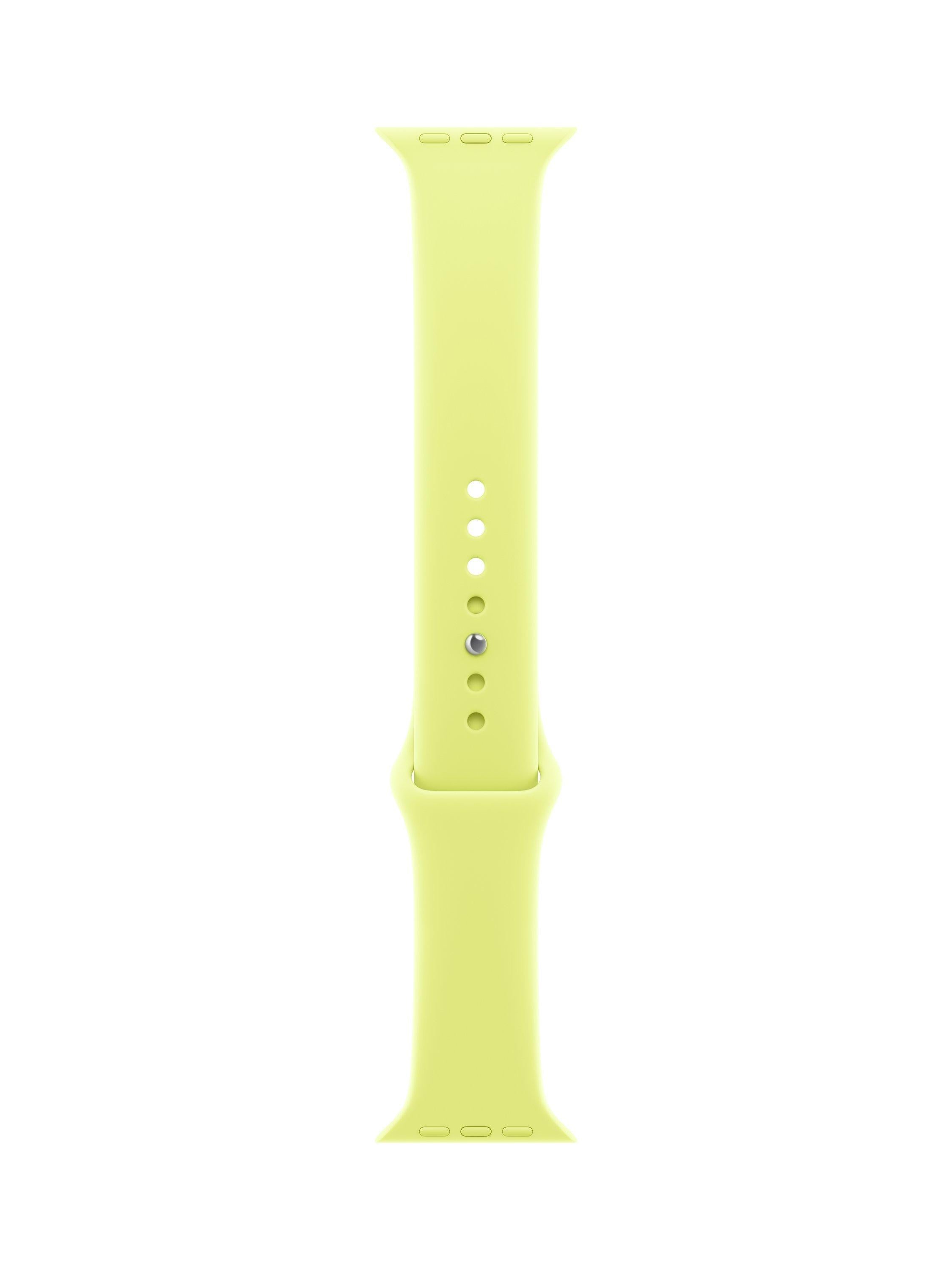 Watch 42mm Sport Band, Neon Yellow, Small/Medium