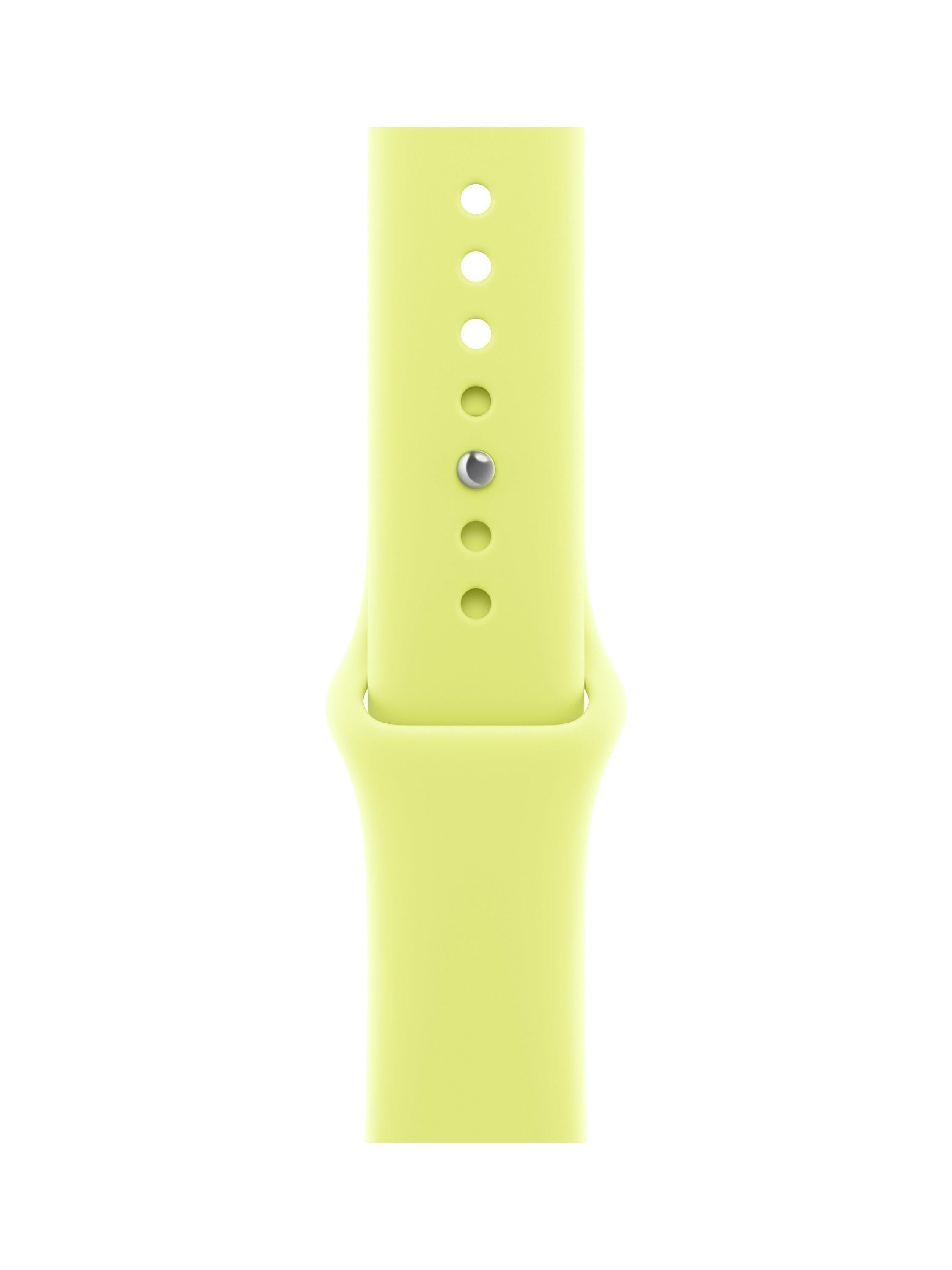 Watch 42mm Sport Band, Neon Yellow, Small/Medium