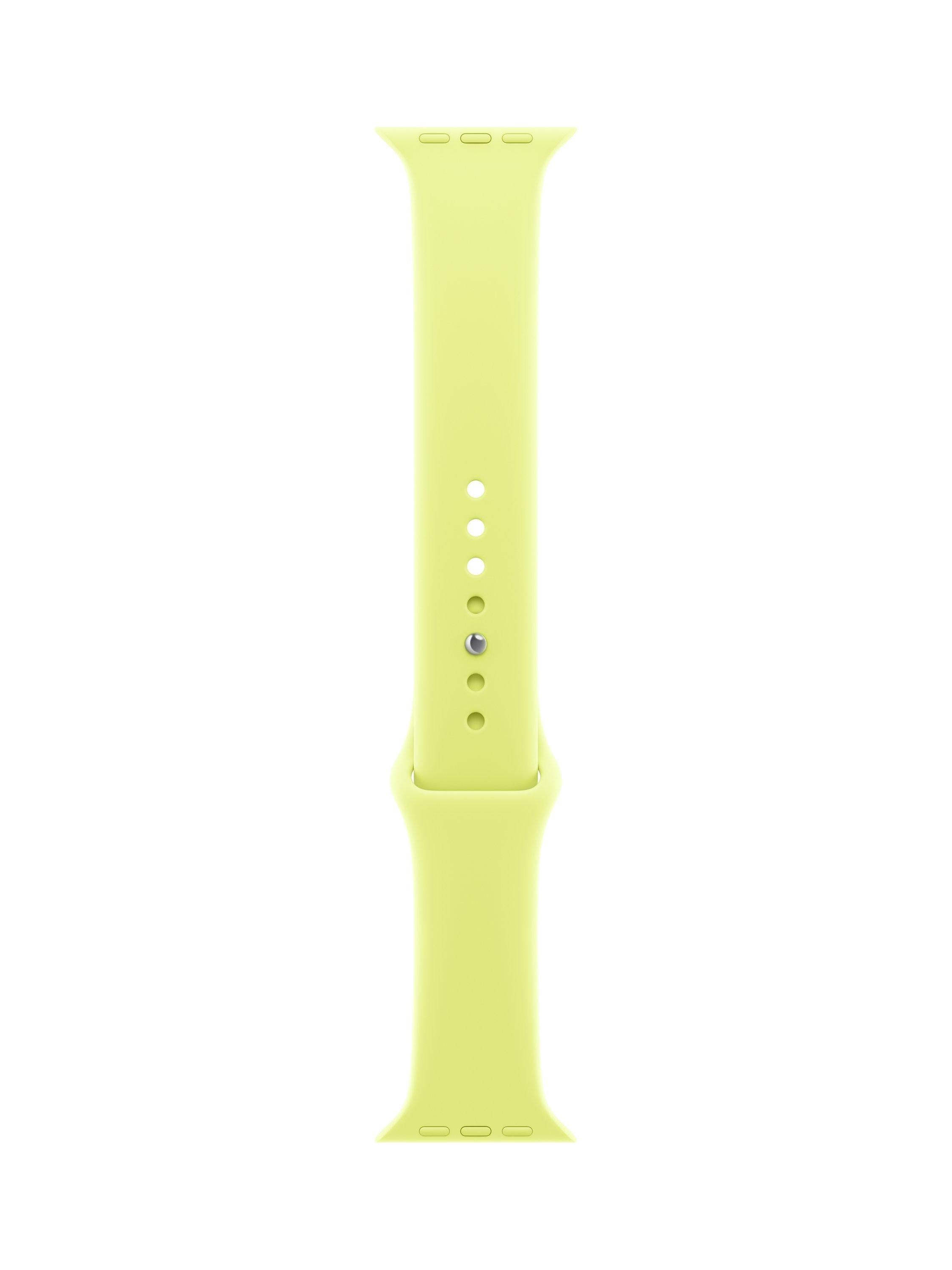 Watch 46mm Sport Band, Neon Yellow