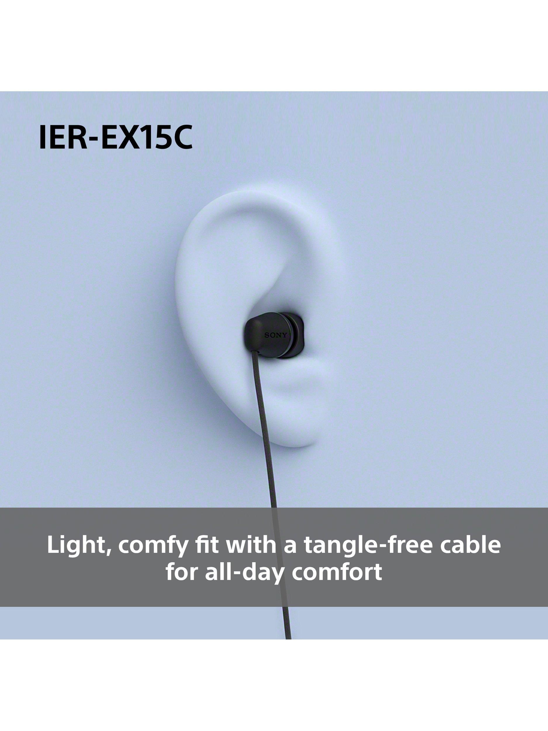 IER-EX15C In-Ear USB-C Headphones with Mic/Remote, Black