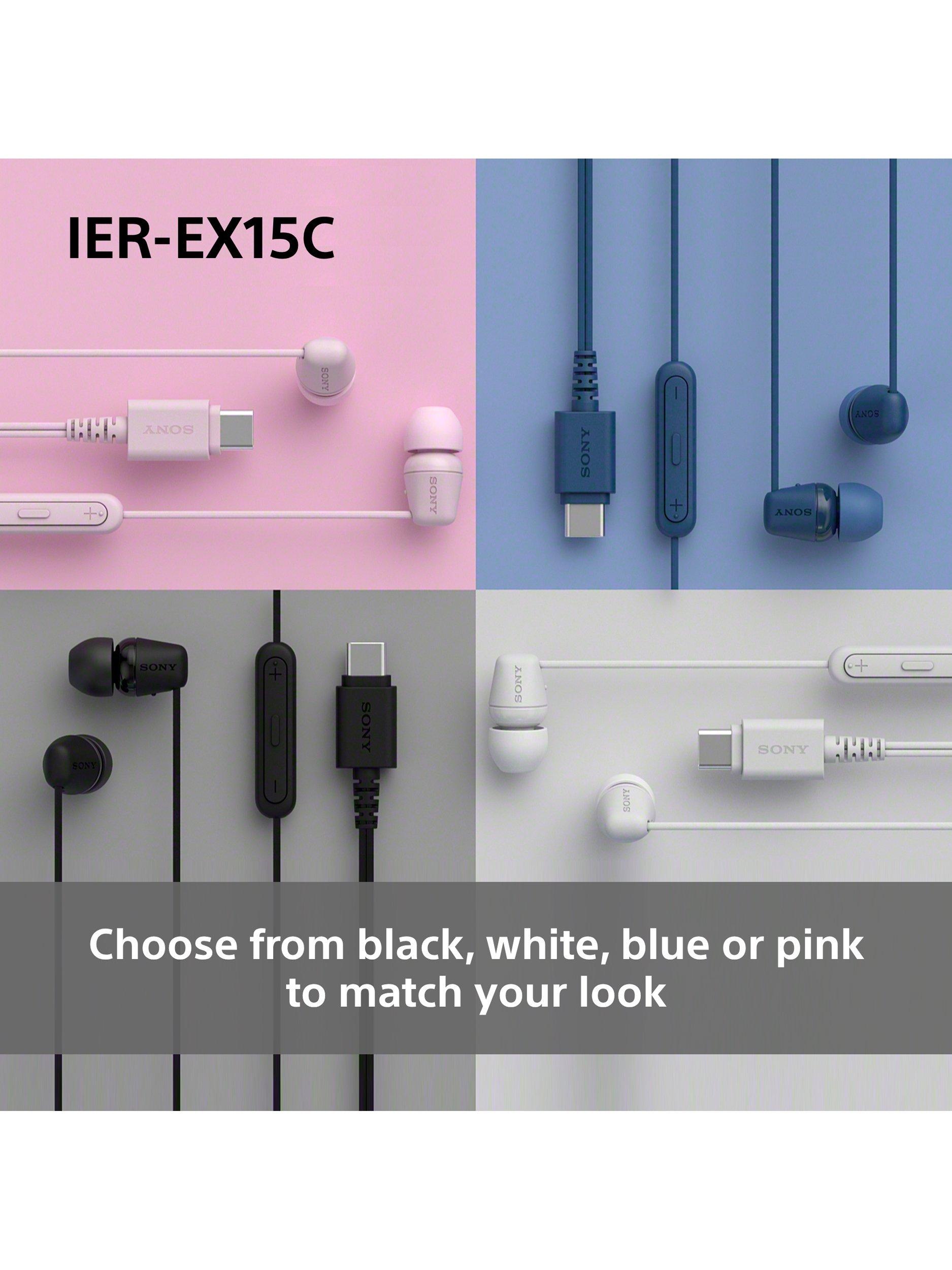 IER-EX15C In-Ear USB-C Headphones with Mic/Remote, Black