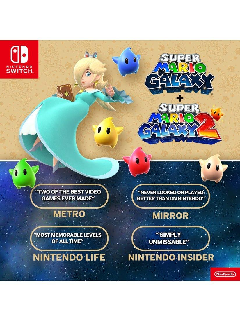 Super Mario Galaxy + Super Mario Galaxy 2, Switch