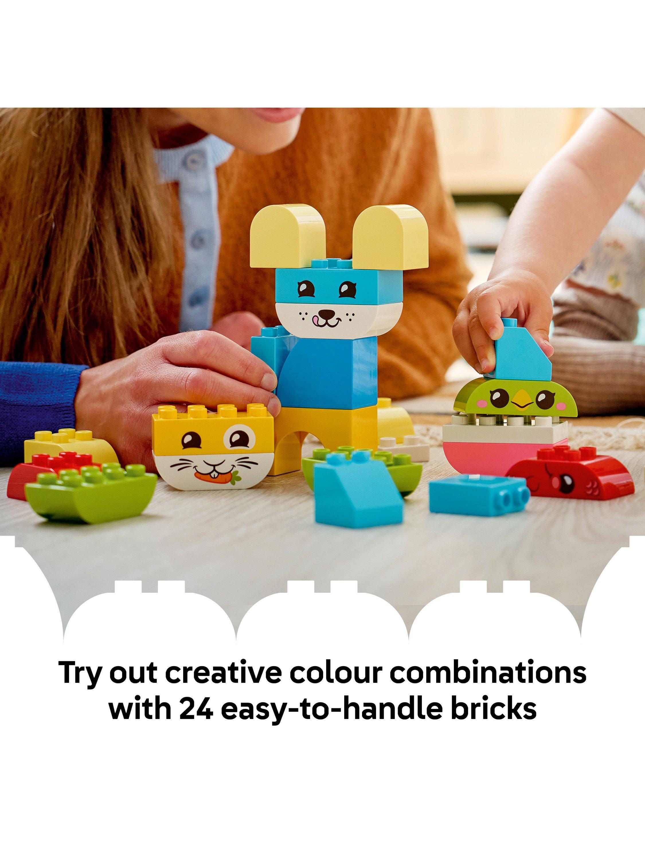DUPLO 10477 My First Creative Cute Pets 3-in-1 Animal Toy