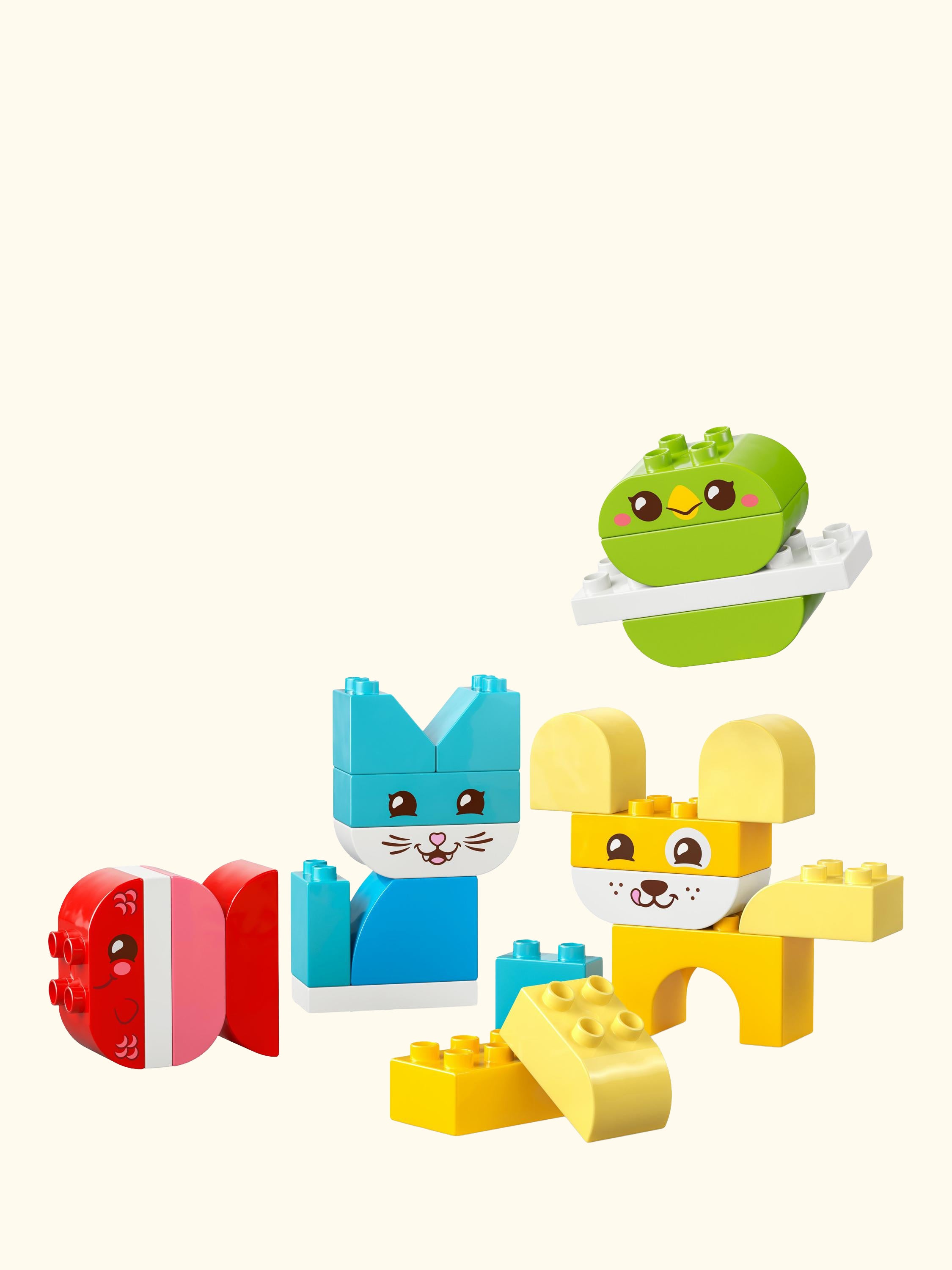 DUPLO 10477 My First Creative Cute Pets 3-in-1 Animal Toy
