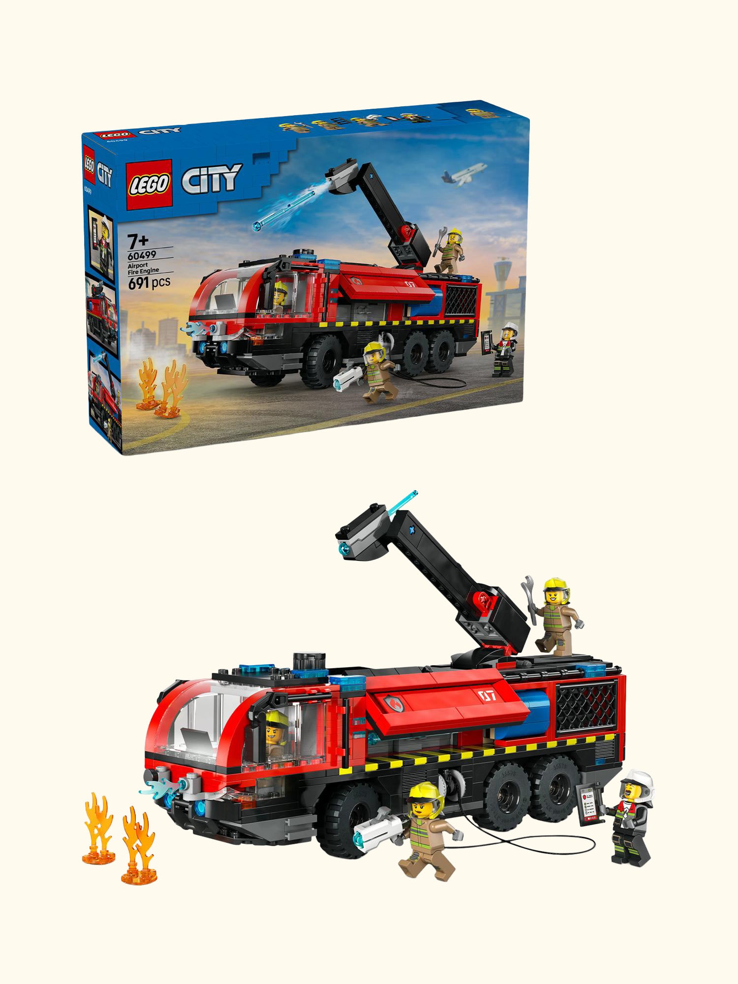 City 60499 Airport Fire Engine