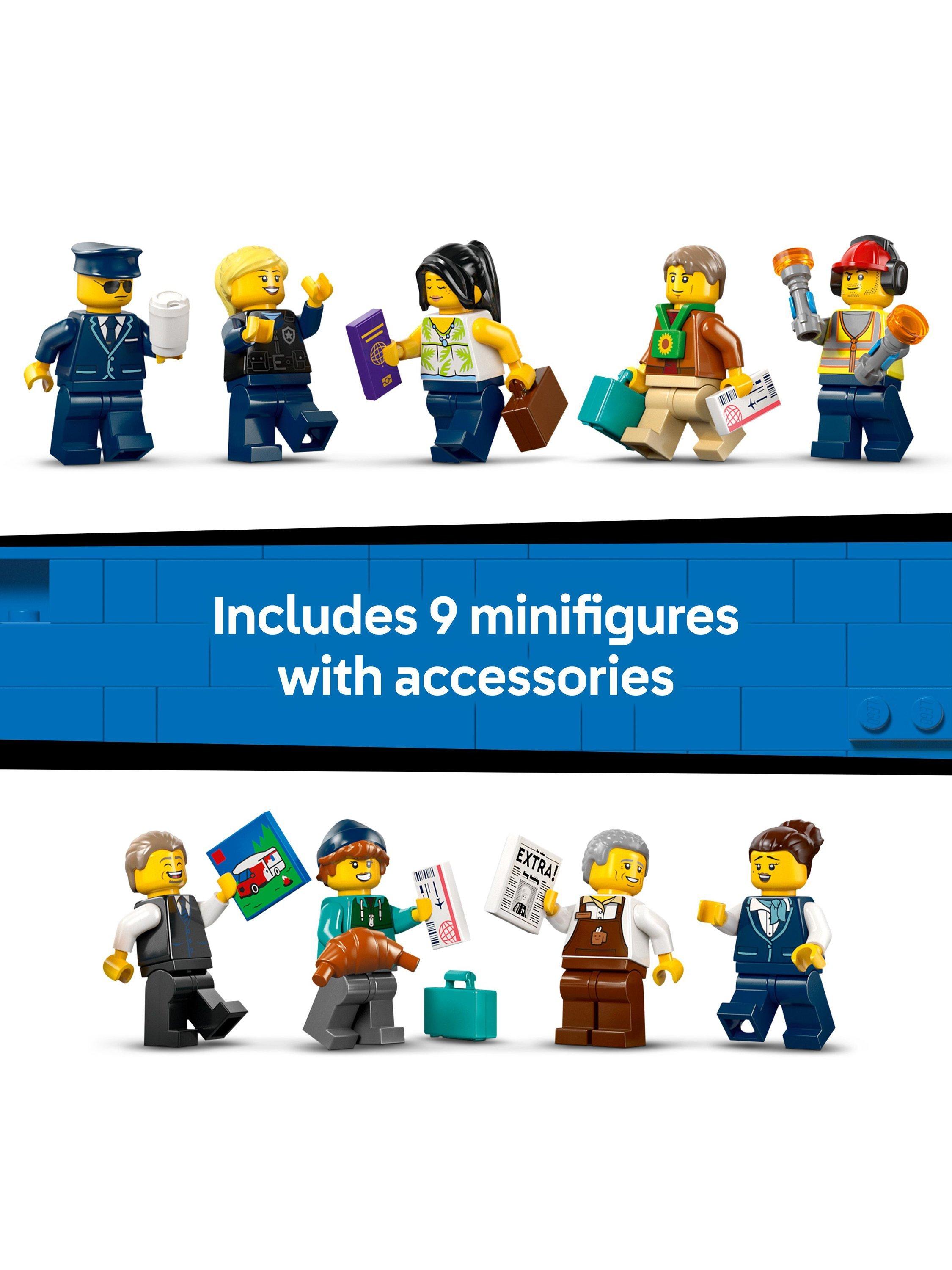 City 60502 Airport with Airplane Building Kit
