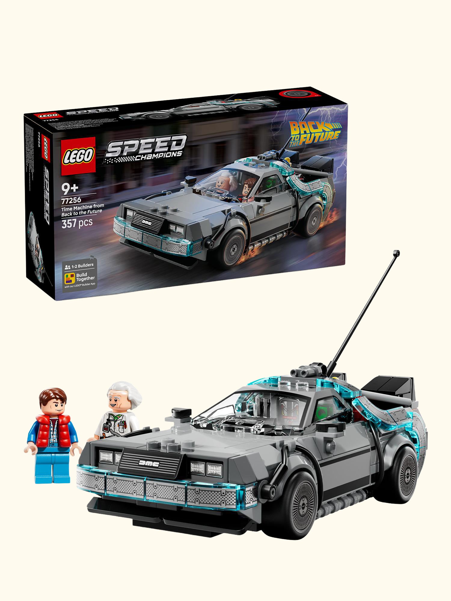 Speed Champions 77256 Time Machine from Back to the Future