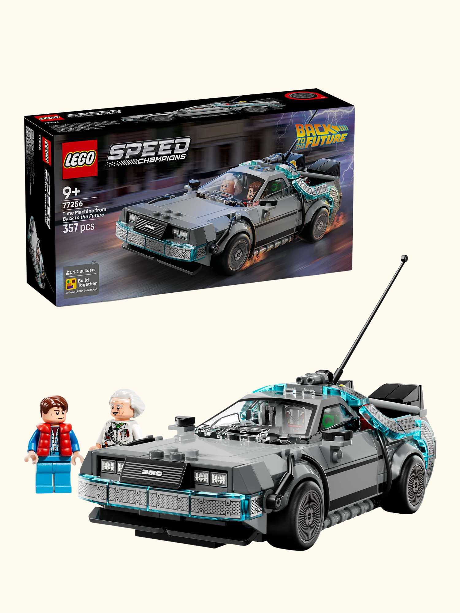Speed Champions 77256 Time Machine from Back to the Future