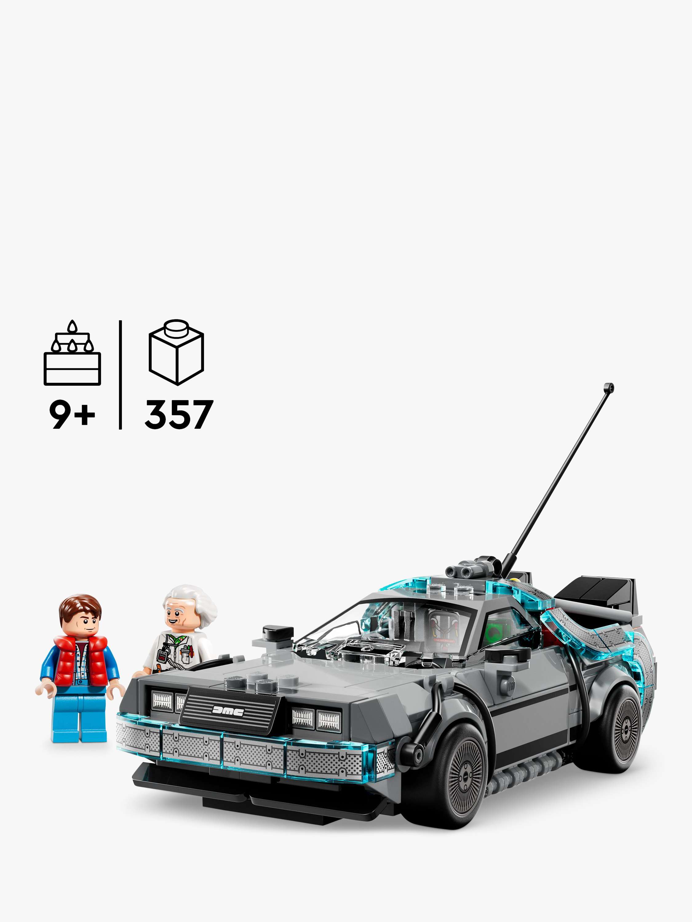 Speed Champions 77256 Time Machine from Back to the Future
