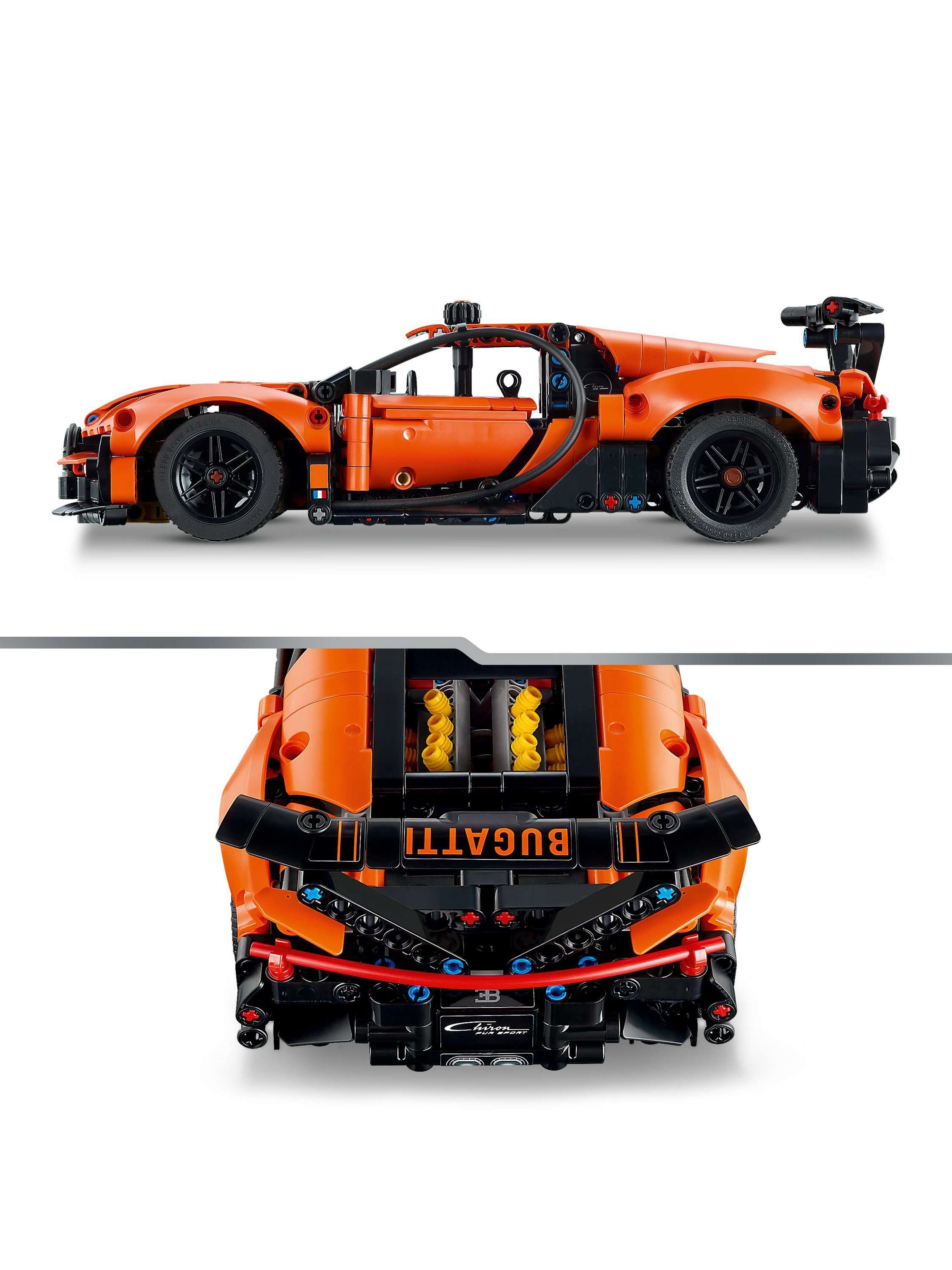 Technic 42222 Bugatti Chiron Pur Sport Hypercar Toy