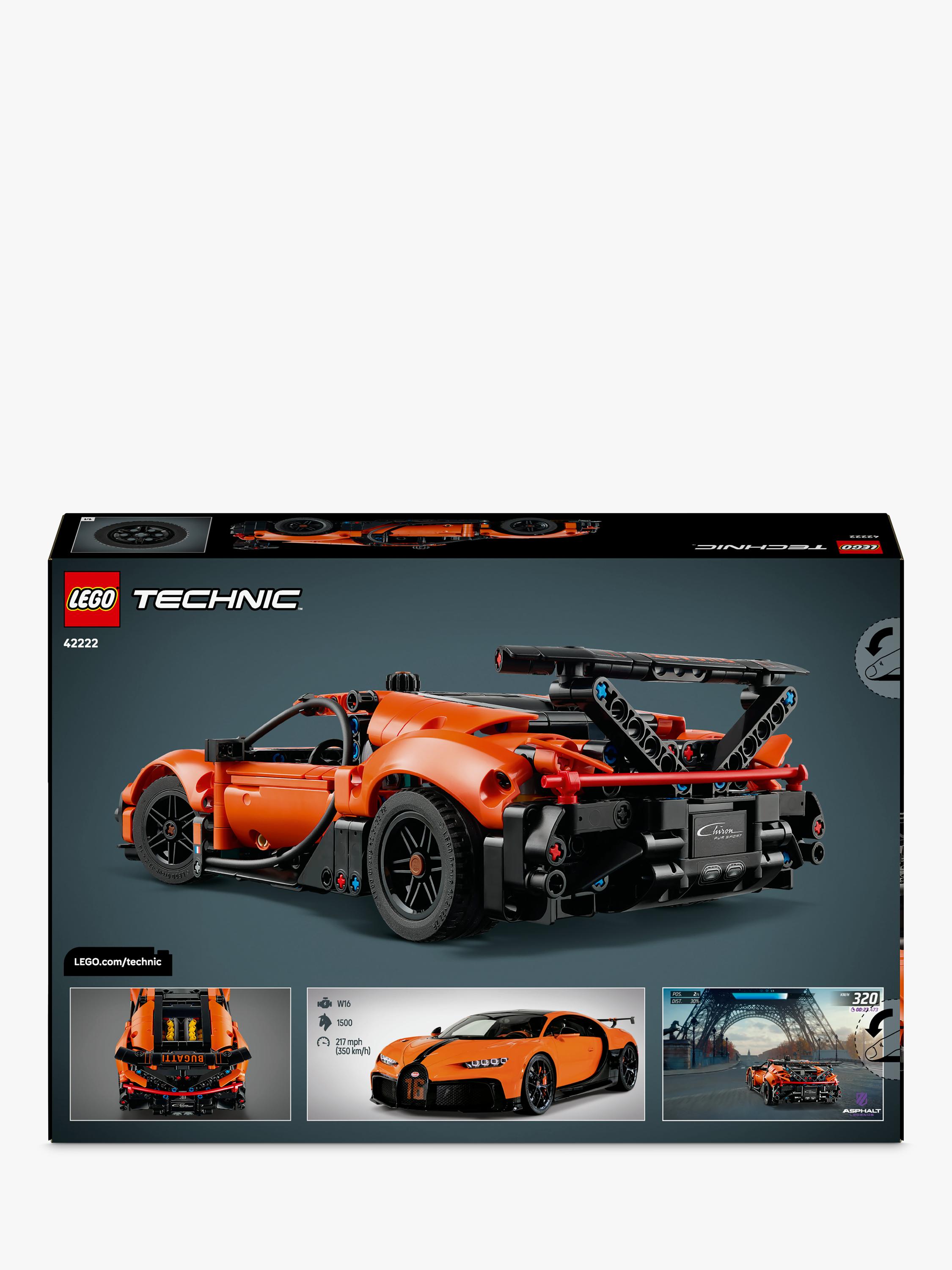 Technic 42222 Bugatti Chiron Pur Sport Hypercar Toy