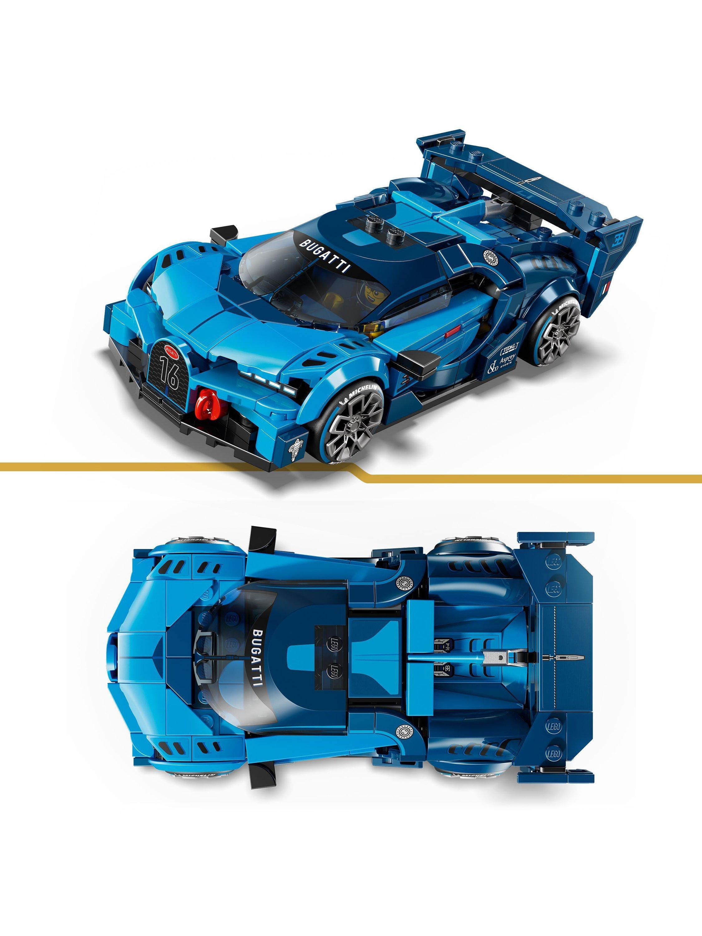 Speed Champions 77253 Bugatti Vision Gran Turismo Hyper Sports Car Toy