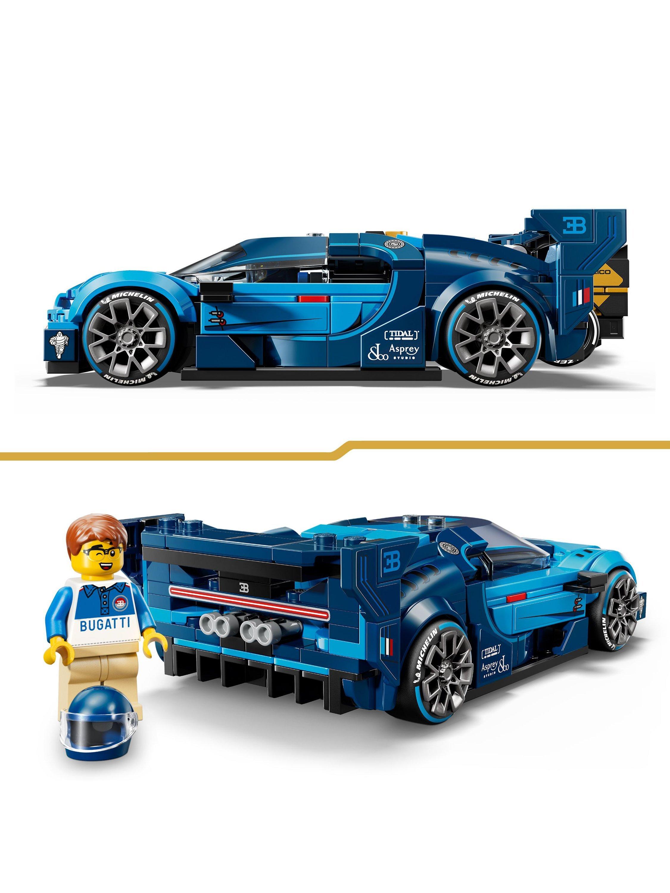Speed Champions 77253 Bugatti Vision Gran Turismo Hyper Sports Car Toy